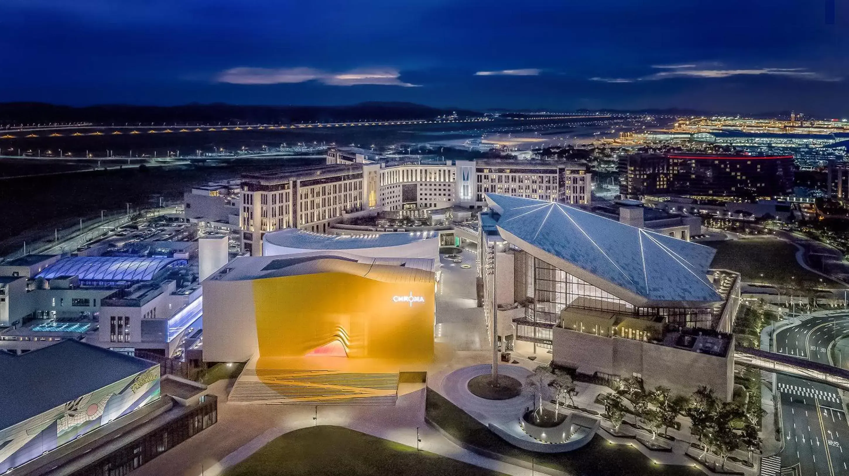 Property building, Bird's-eye View in Paradise City