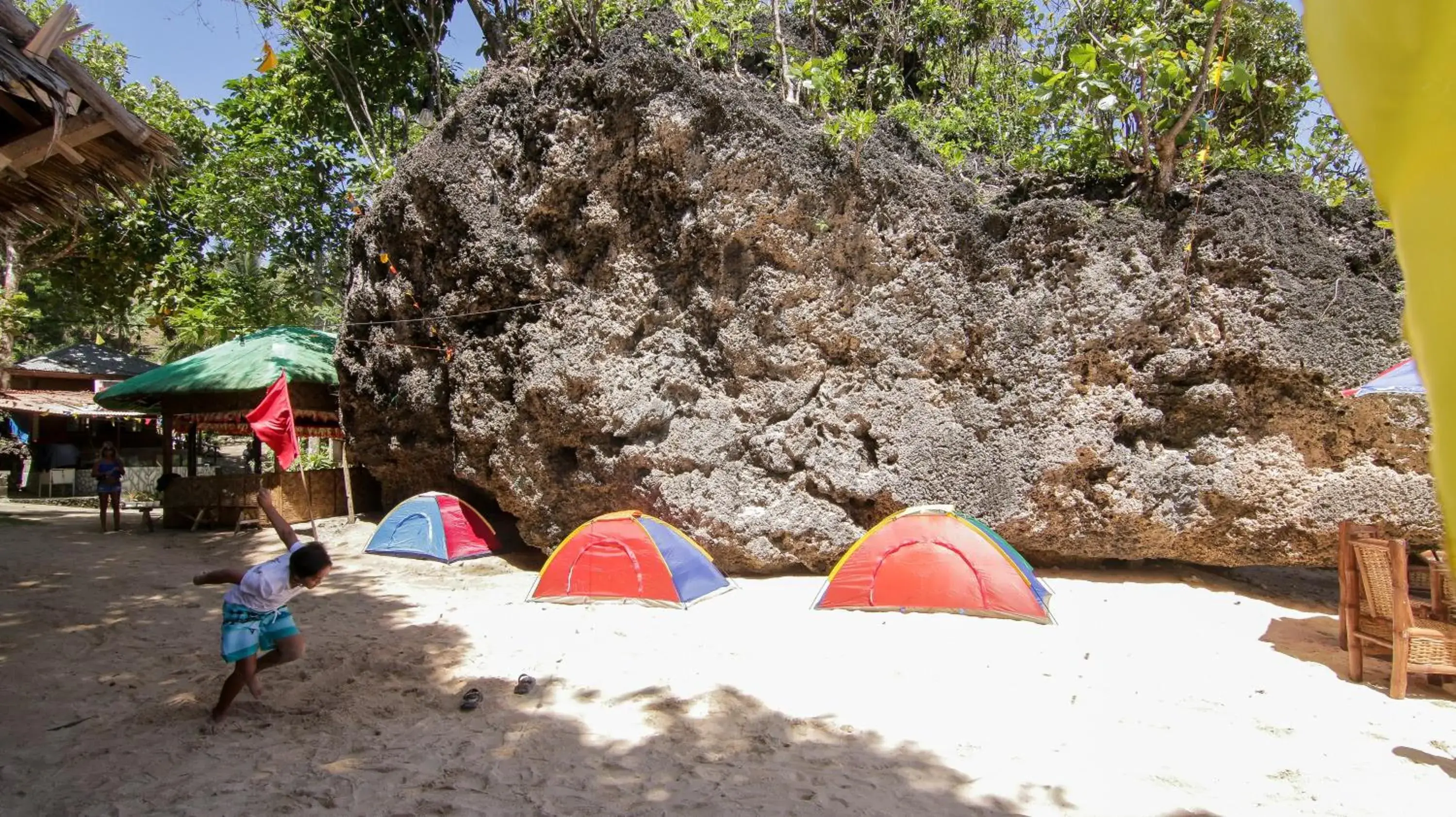 Beach, Winter in Gratum Beach Resort