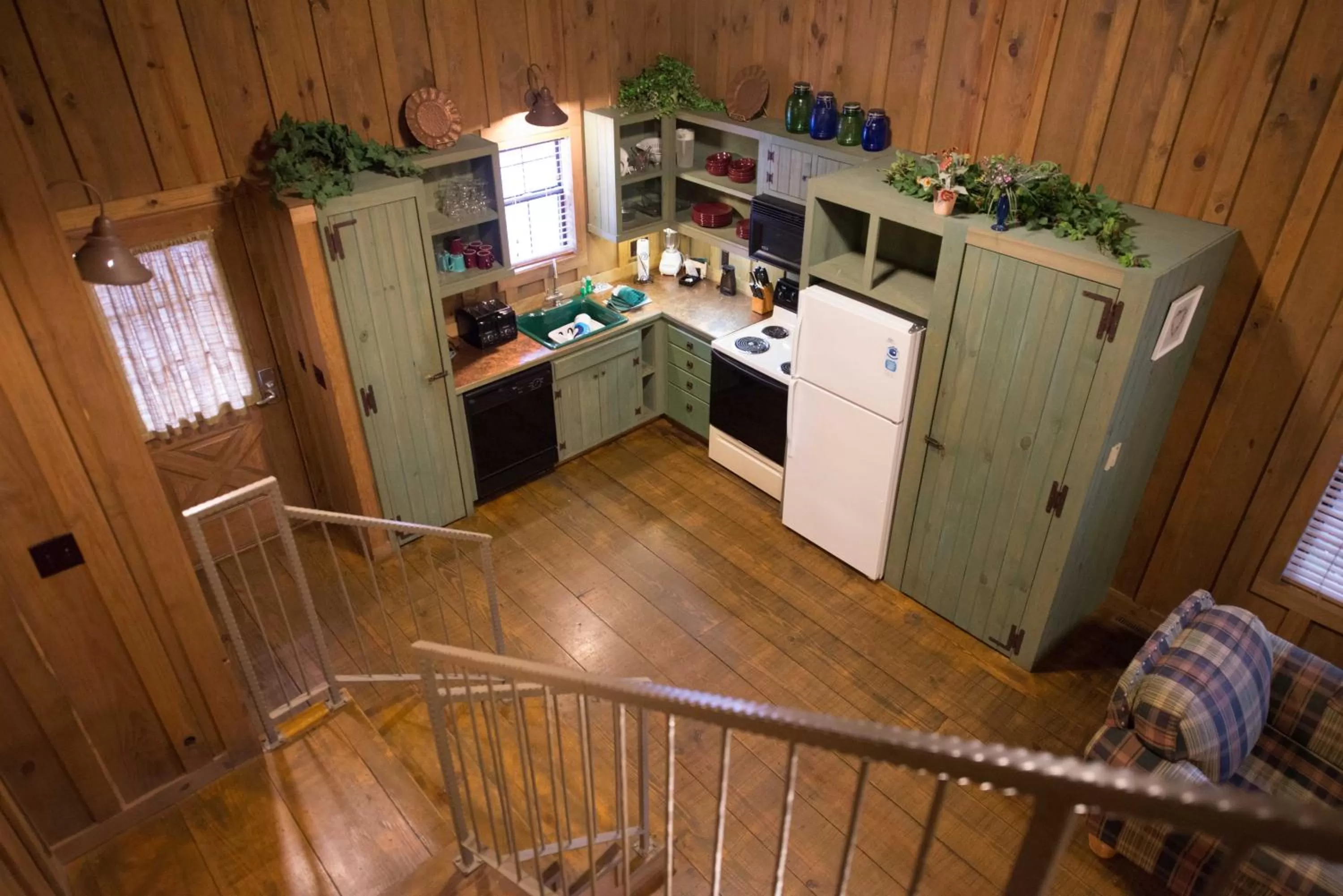 Kitchen or kitchenette in Cabins at Green Mountain, Trademark Collection by Wyndham