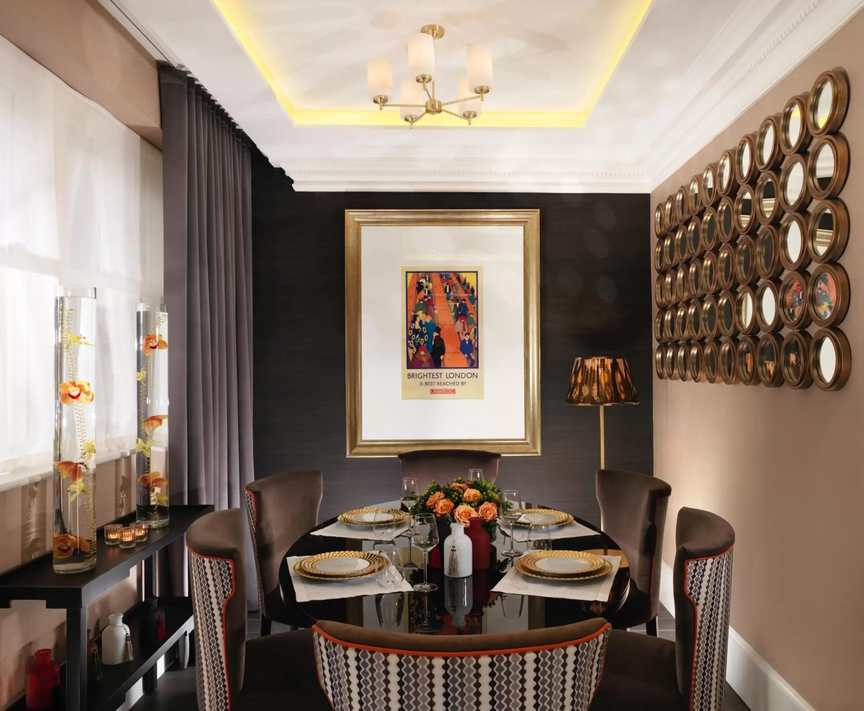 Dining area, Restaurant/Places to Eat in Flemings Mayfair - Small Luxury Hotel of the World