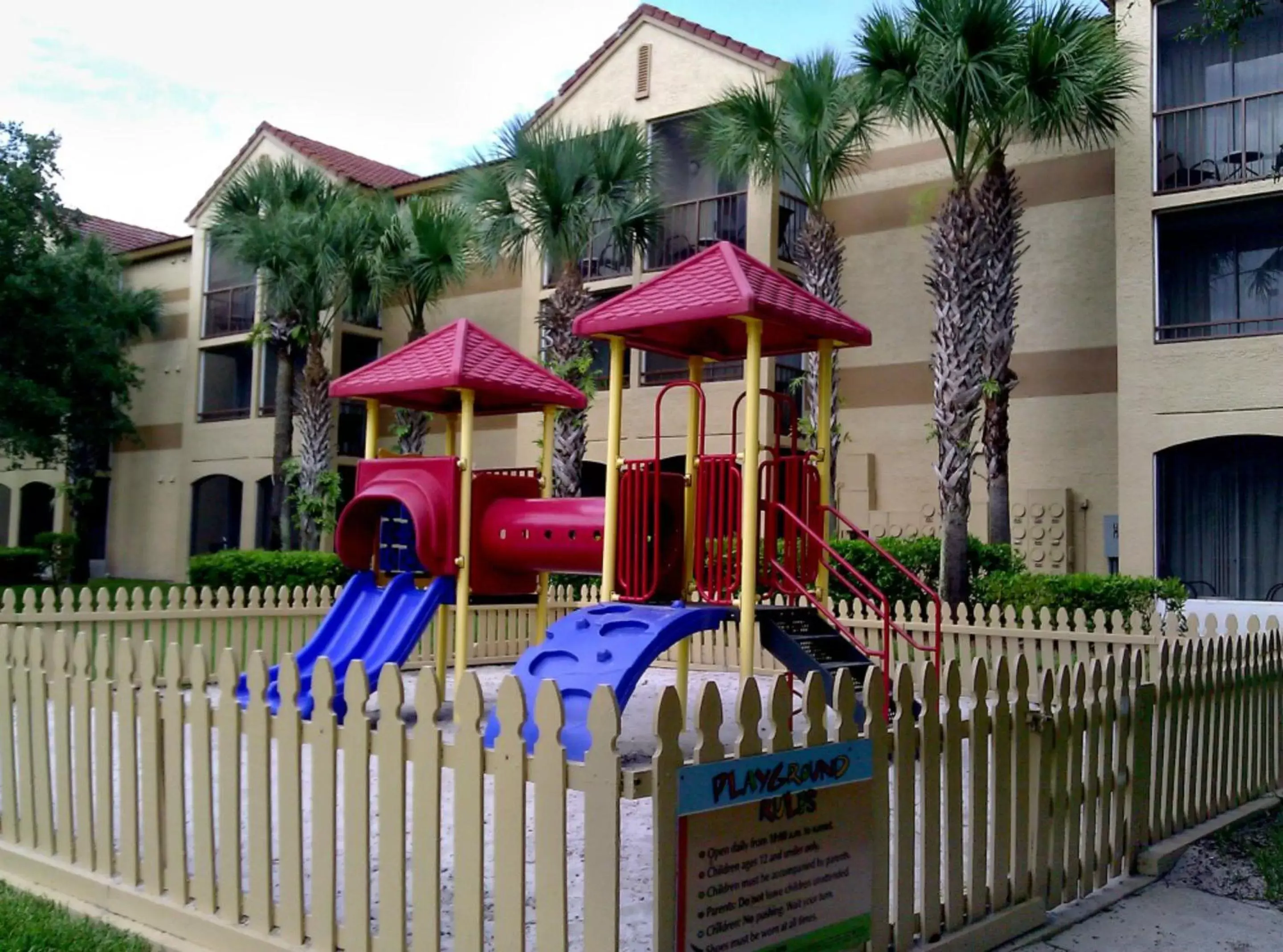 Children play ground, Children's Play Area in Blue Tree Resort at Lake Buena Vista