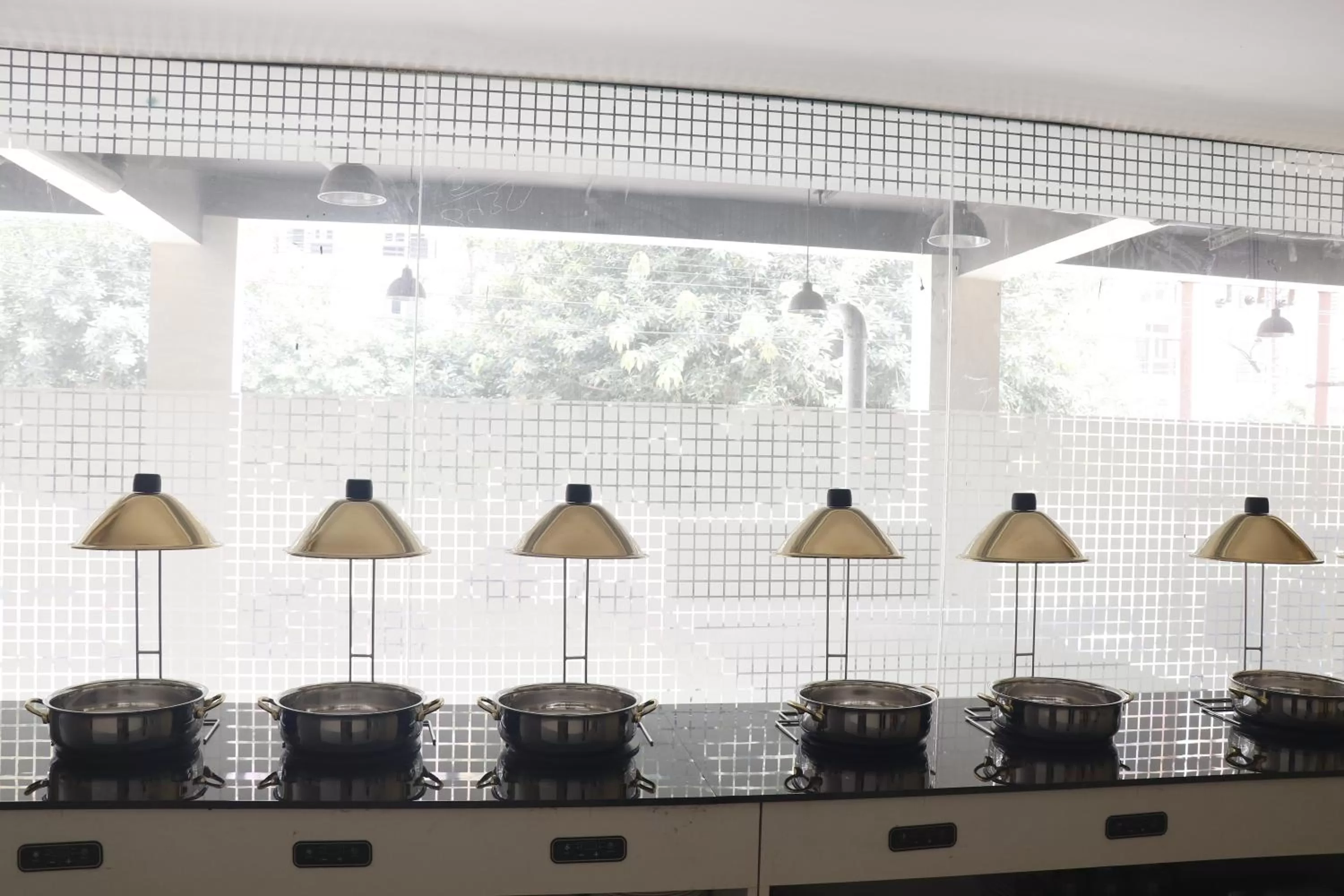 Dining area in Click Hotel Transport Nagar