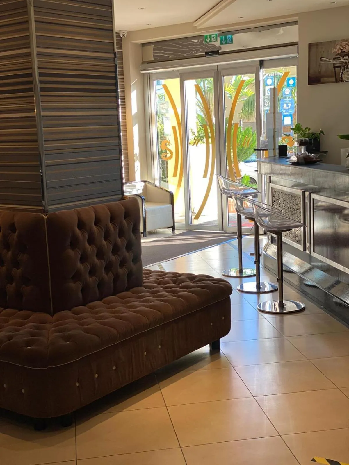 Lobby or reception in Hotel Milazzo