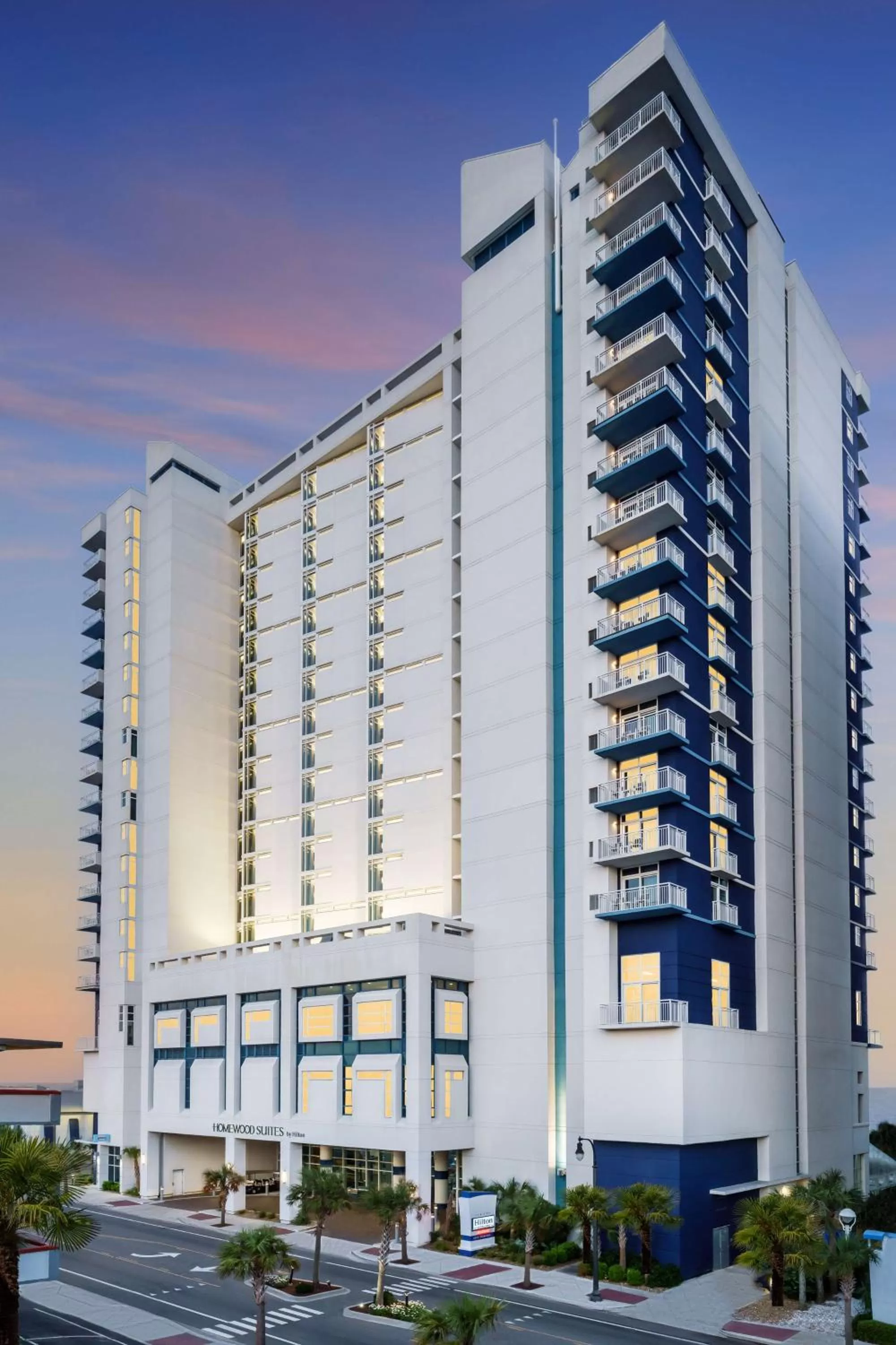Property building in Homewood Suites by Hilton Myrtle Beach Oceanfront