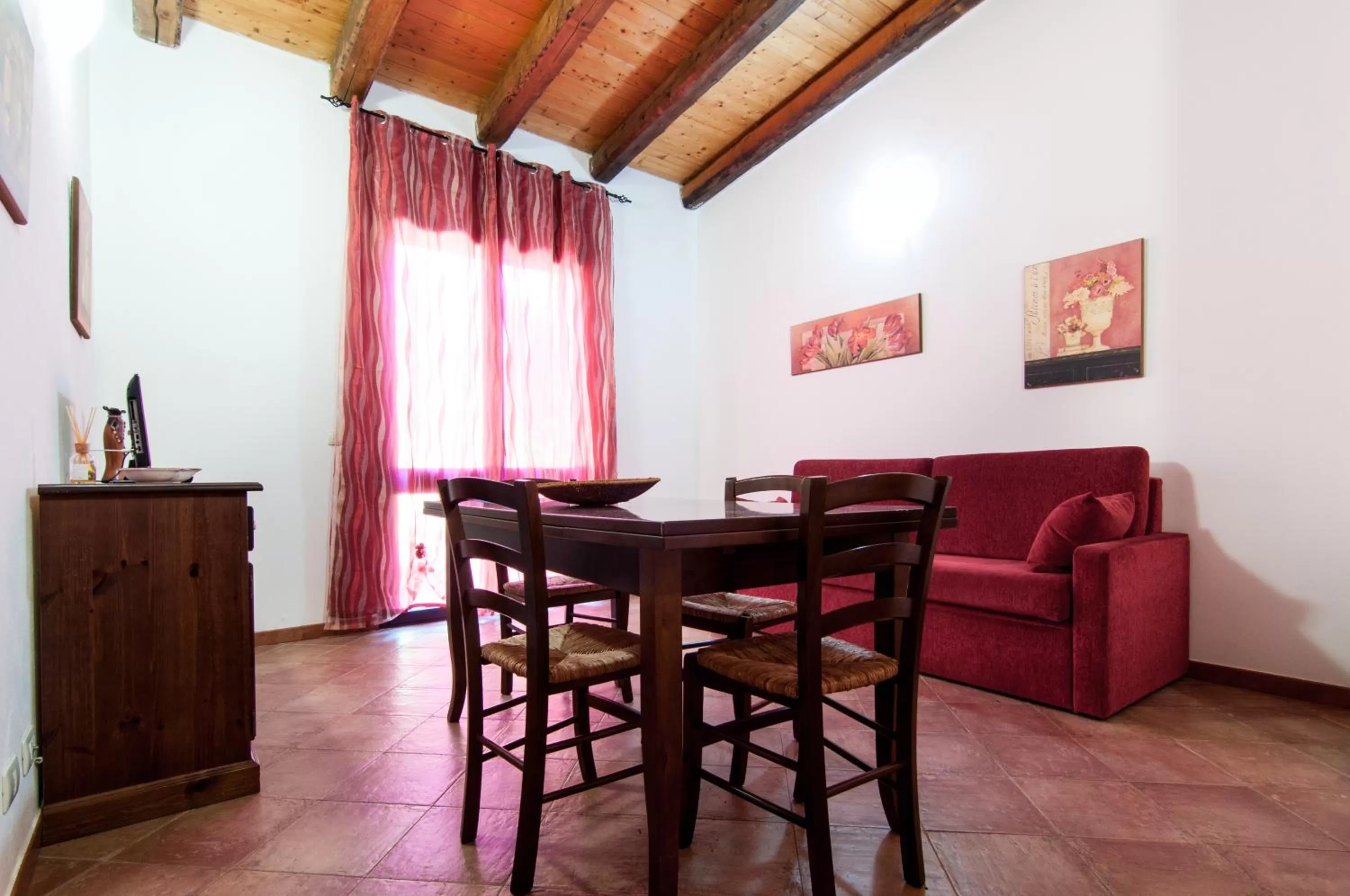 Living room in Le Case Al Quadrato Residence