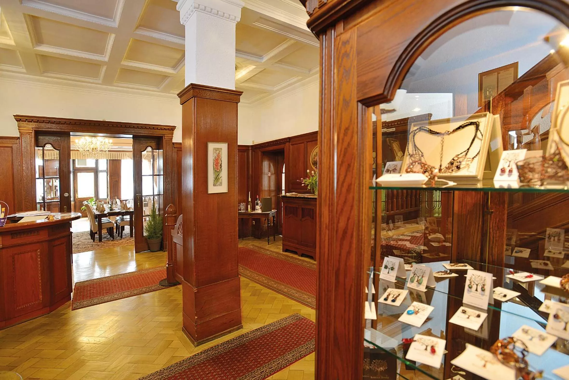 Lobby or reception in Villa Oranien