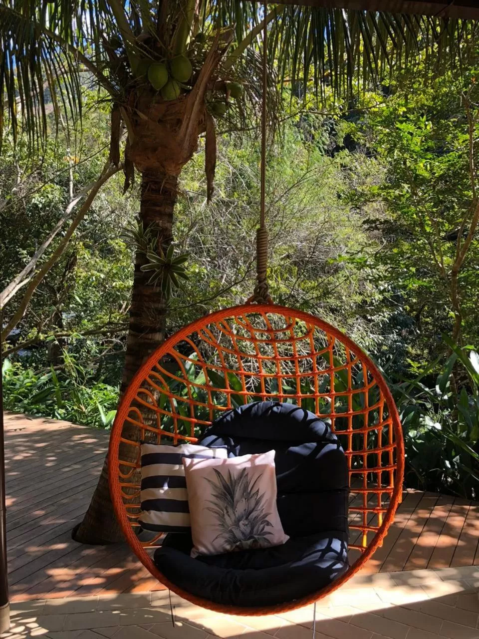 Patio in Pousada Vila do Loro