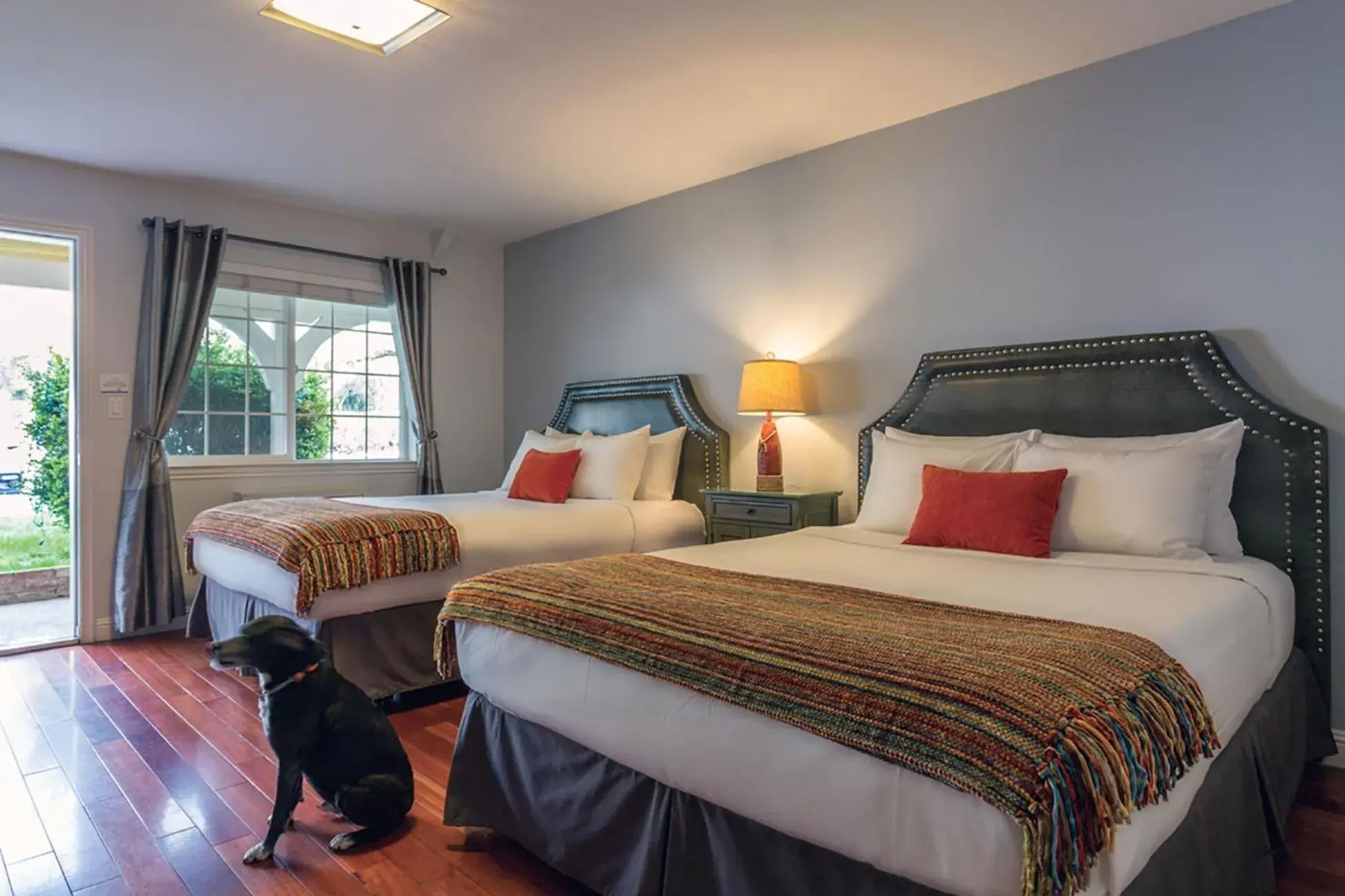 Bed in The Lodge at Blue Lakes Bed in The Lodge at Blue Lakes