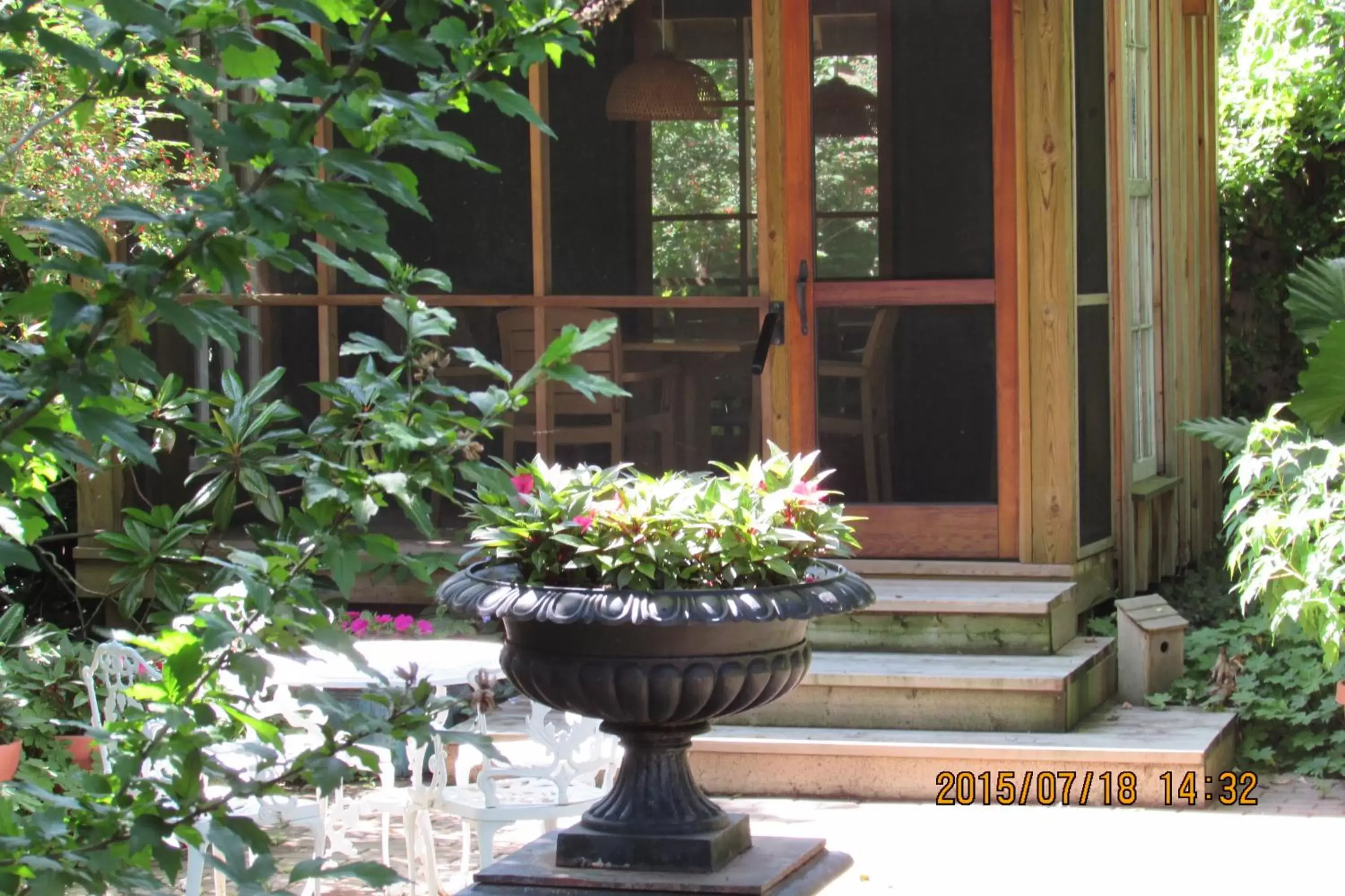 Garden view in Blairpen House Country Inn