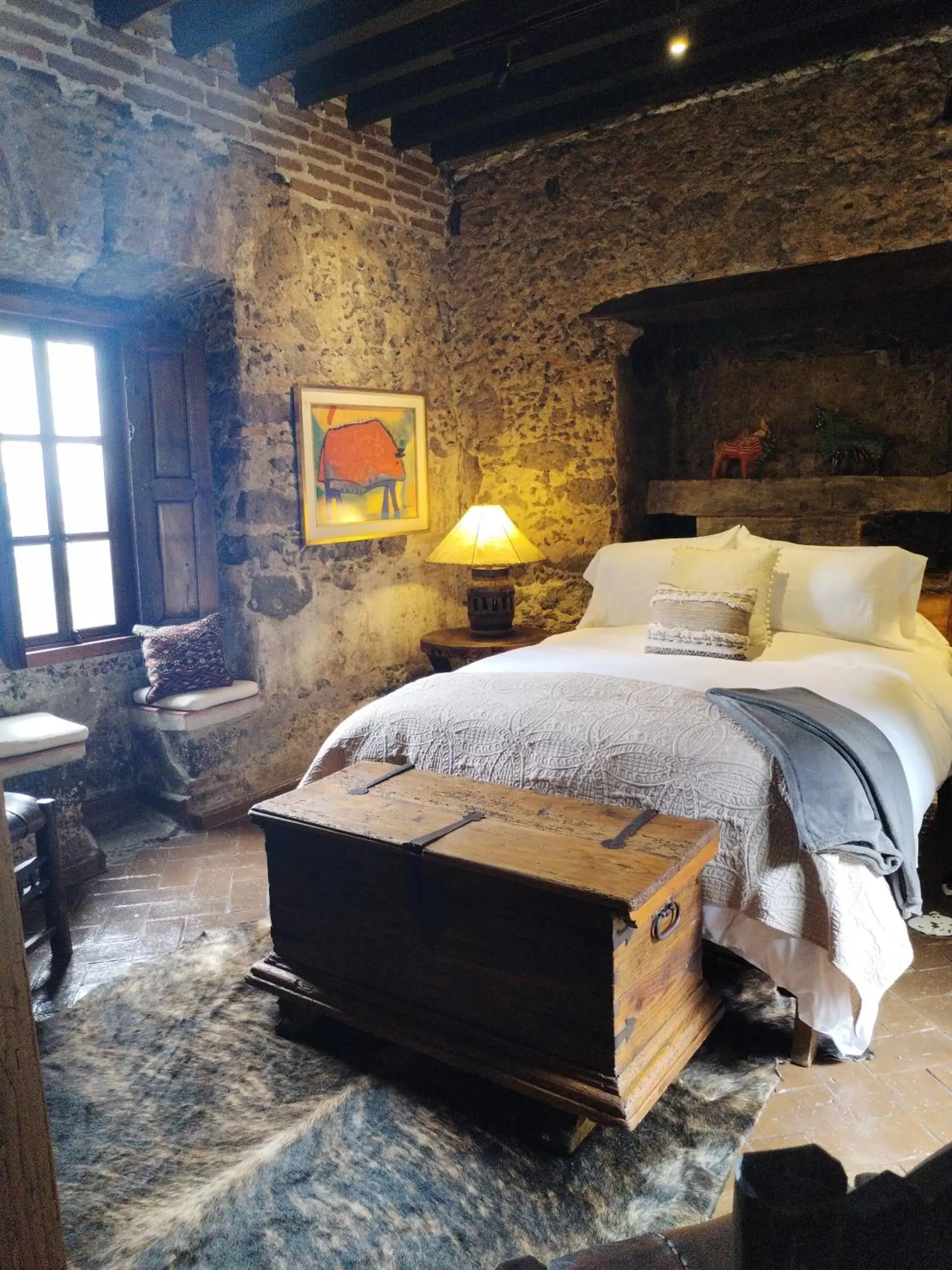 Bed in Hacienda Las Amantes