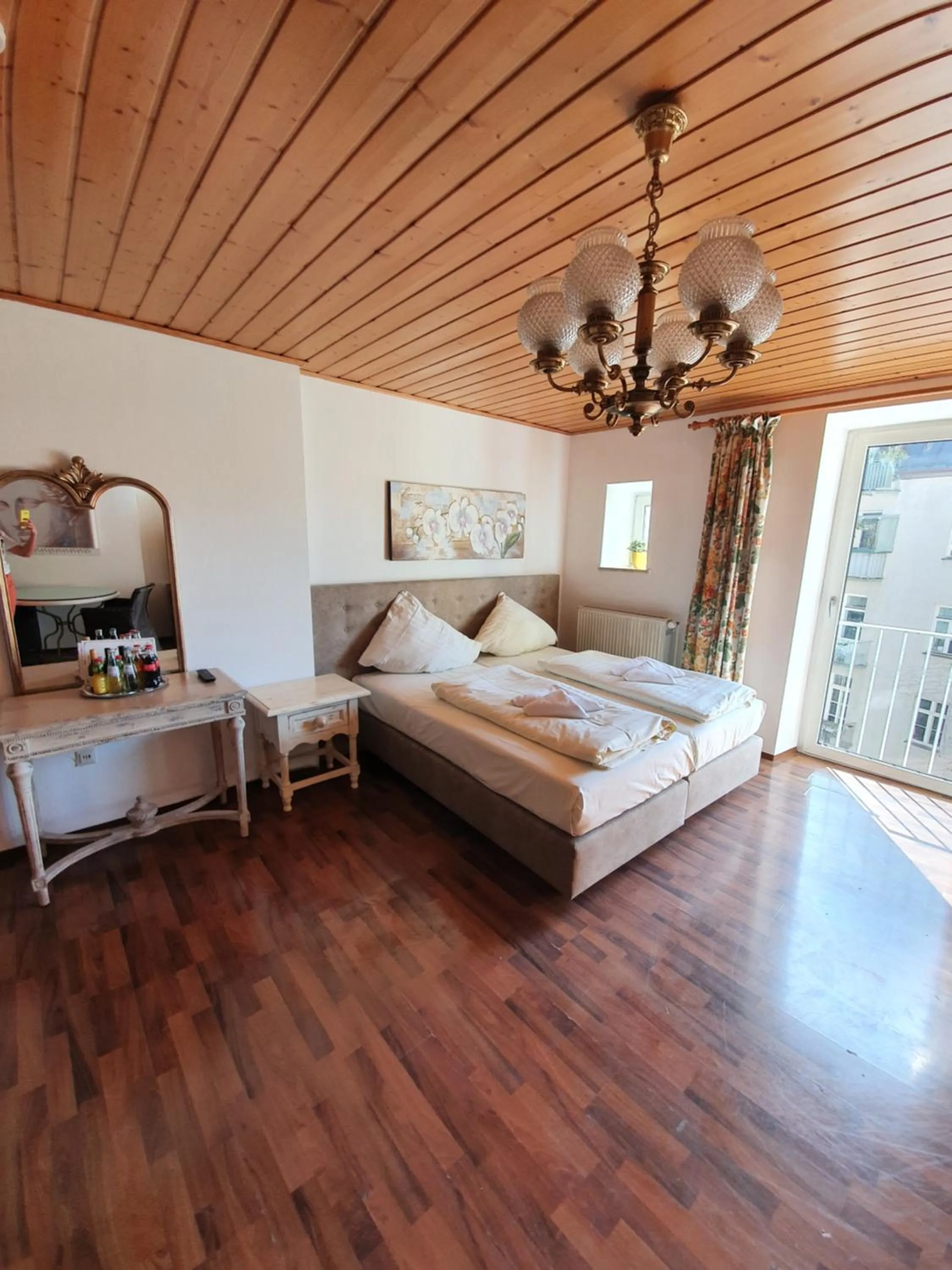 Bed in Pension Seibel