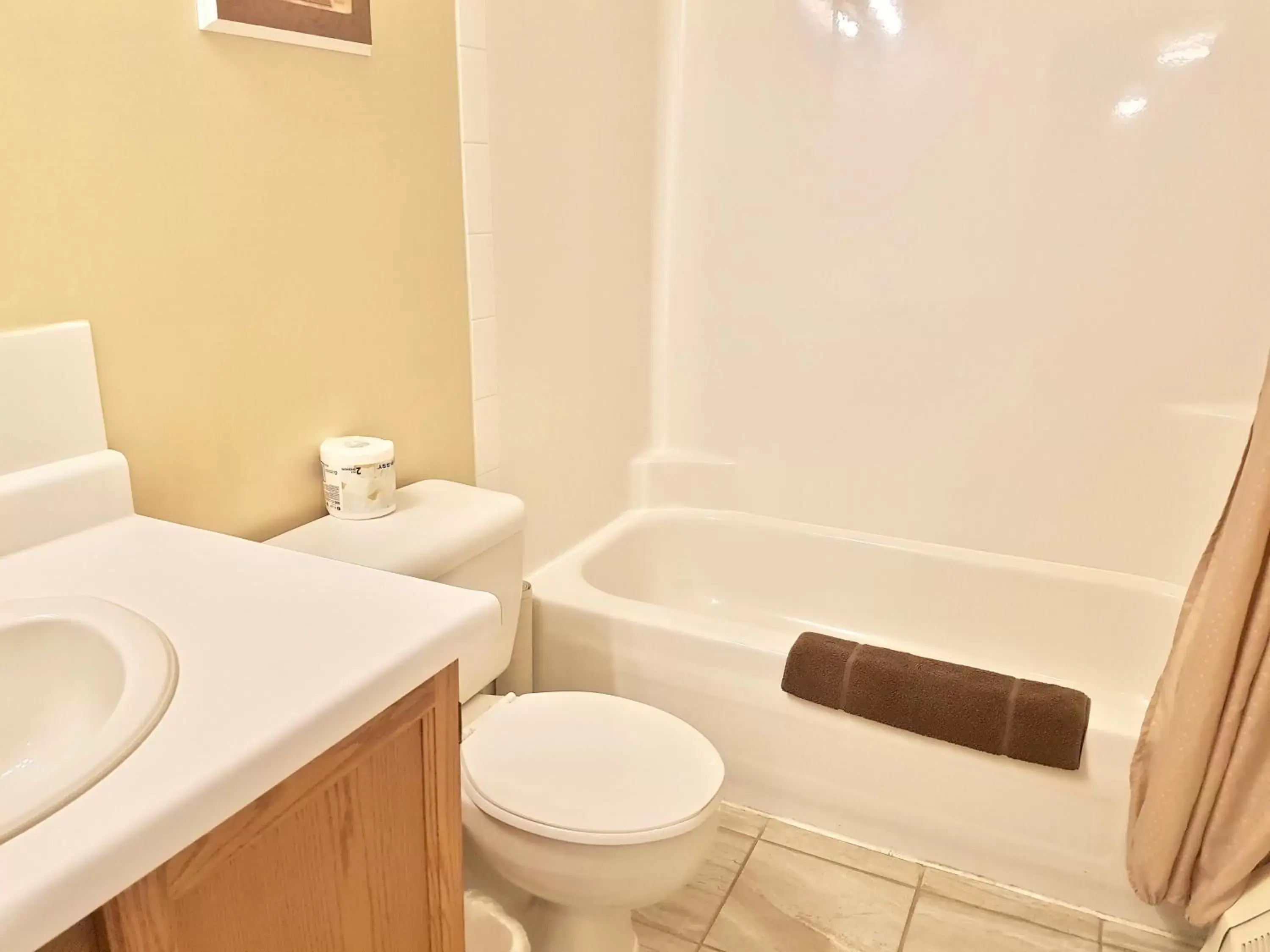 Bathroom in Twilight Country Motel