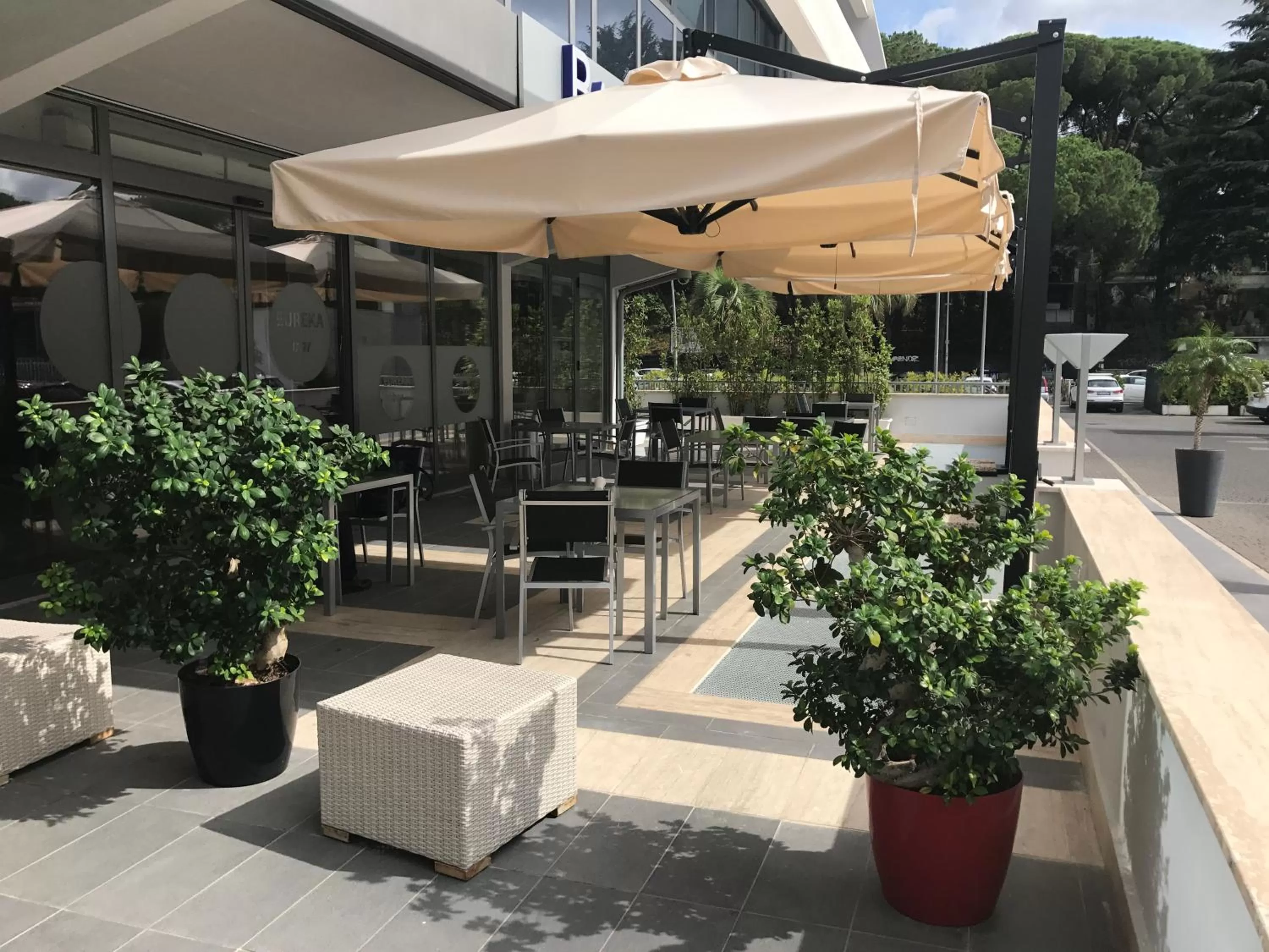 Balcony/Terrace in Novotel Roma Eur