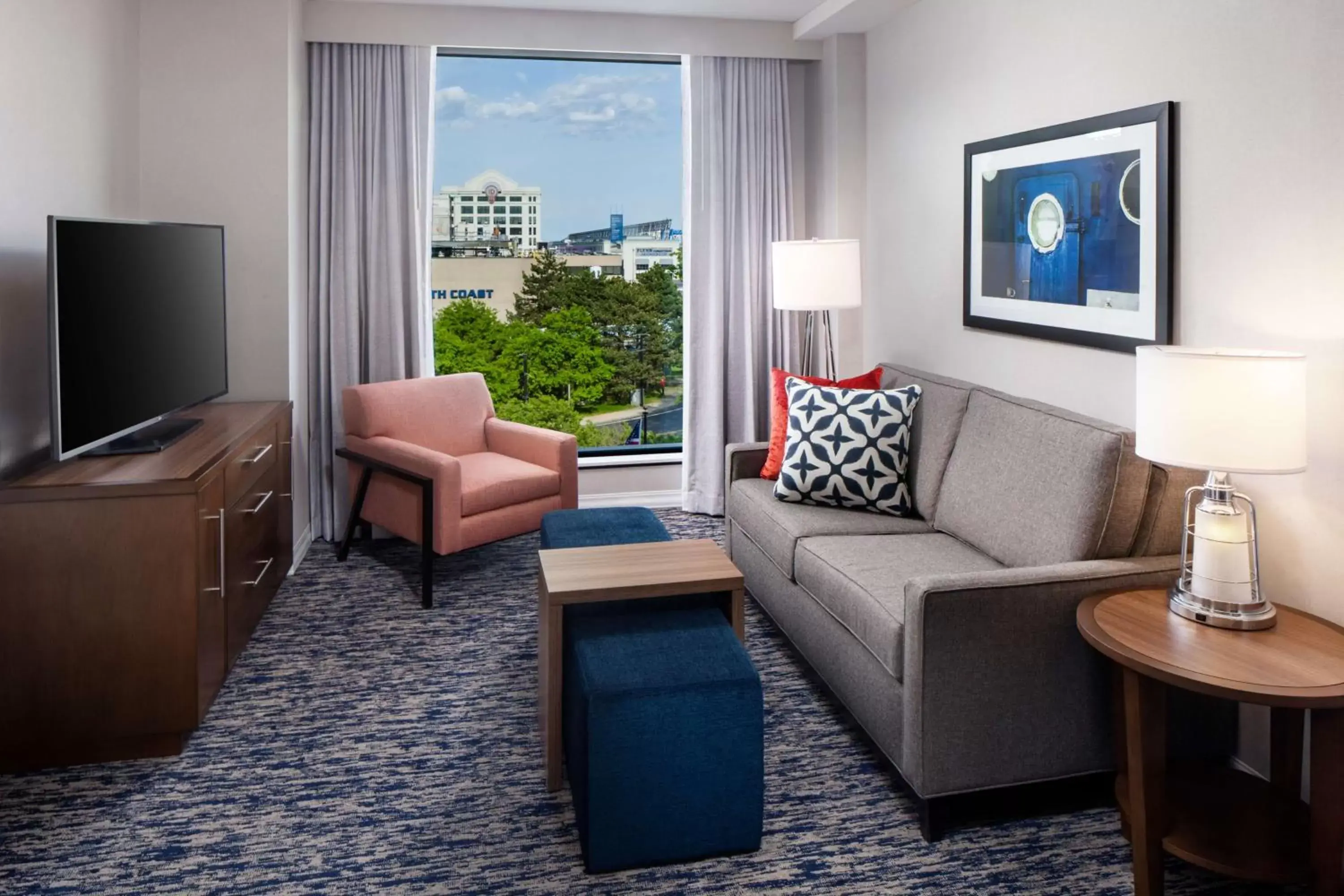Bedroom, Seating Area in Homewood Suites by Hilton Boston Seaport District