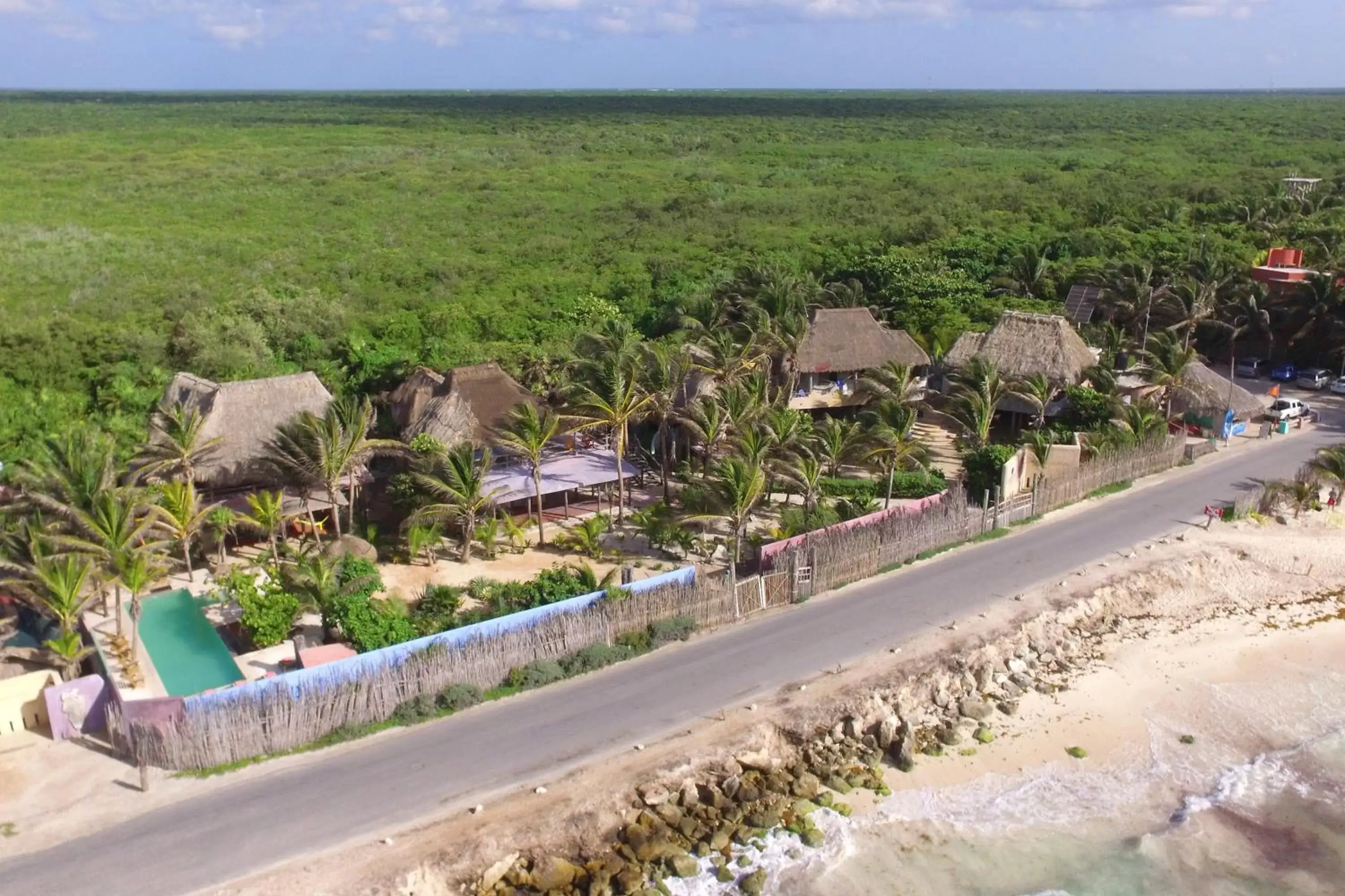 Facade/entrance, Bird's-eye View in Zamas Hotel