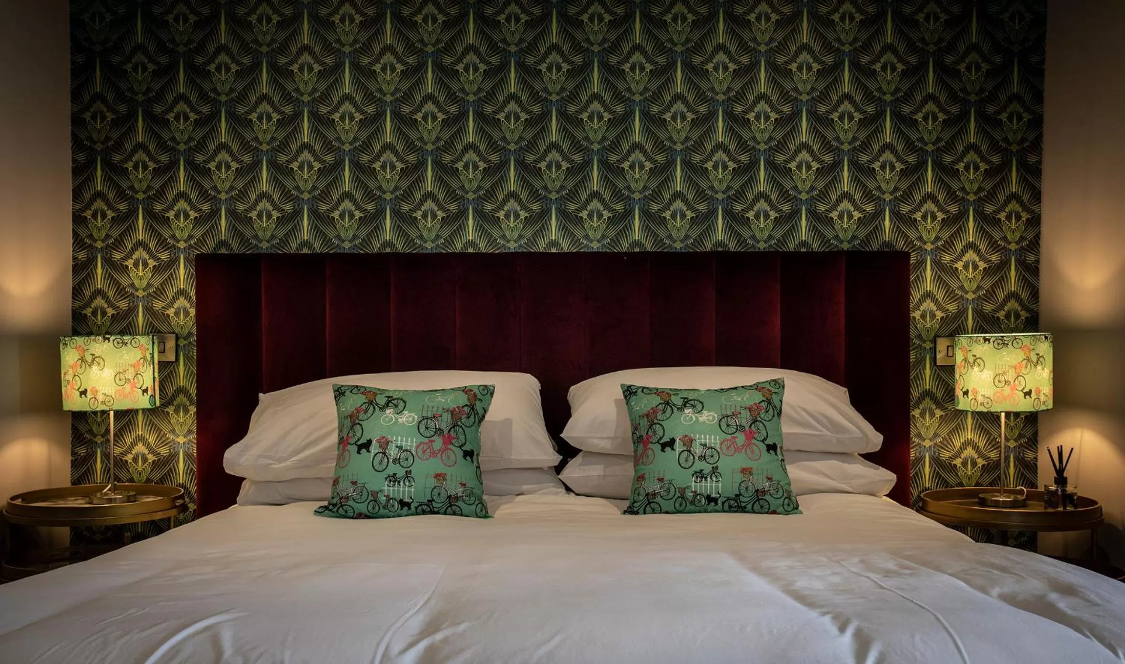 Bed in Broomhill Estate Boutique Art Hotel