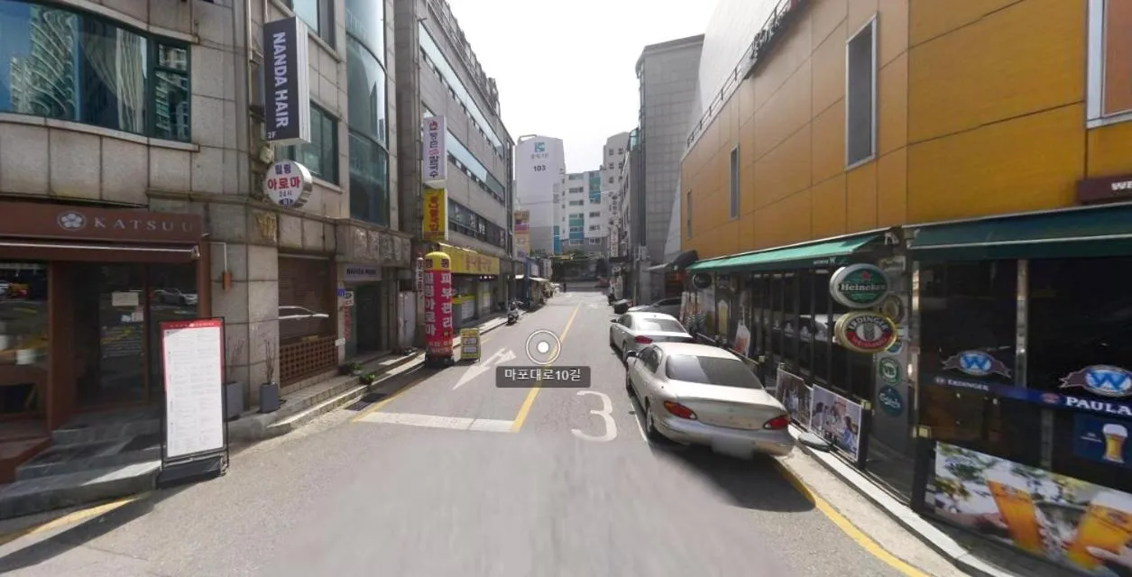 Neighbourhood in Naru Hostel Korea