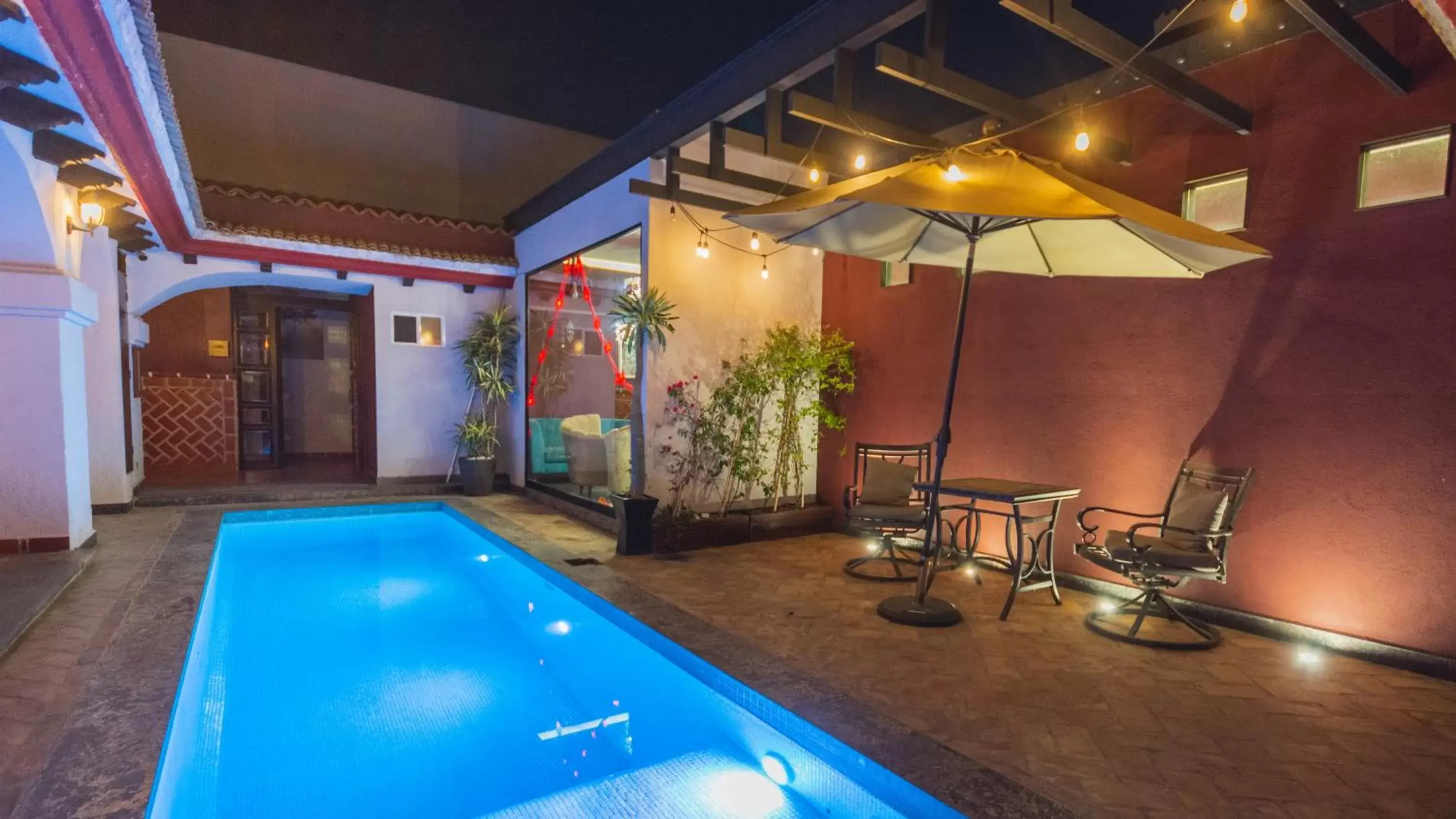 Pool view in Casa Eva Hotel Boutique & Spa Pool view in Casa Eva Hotel Boutique & Spa