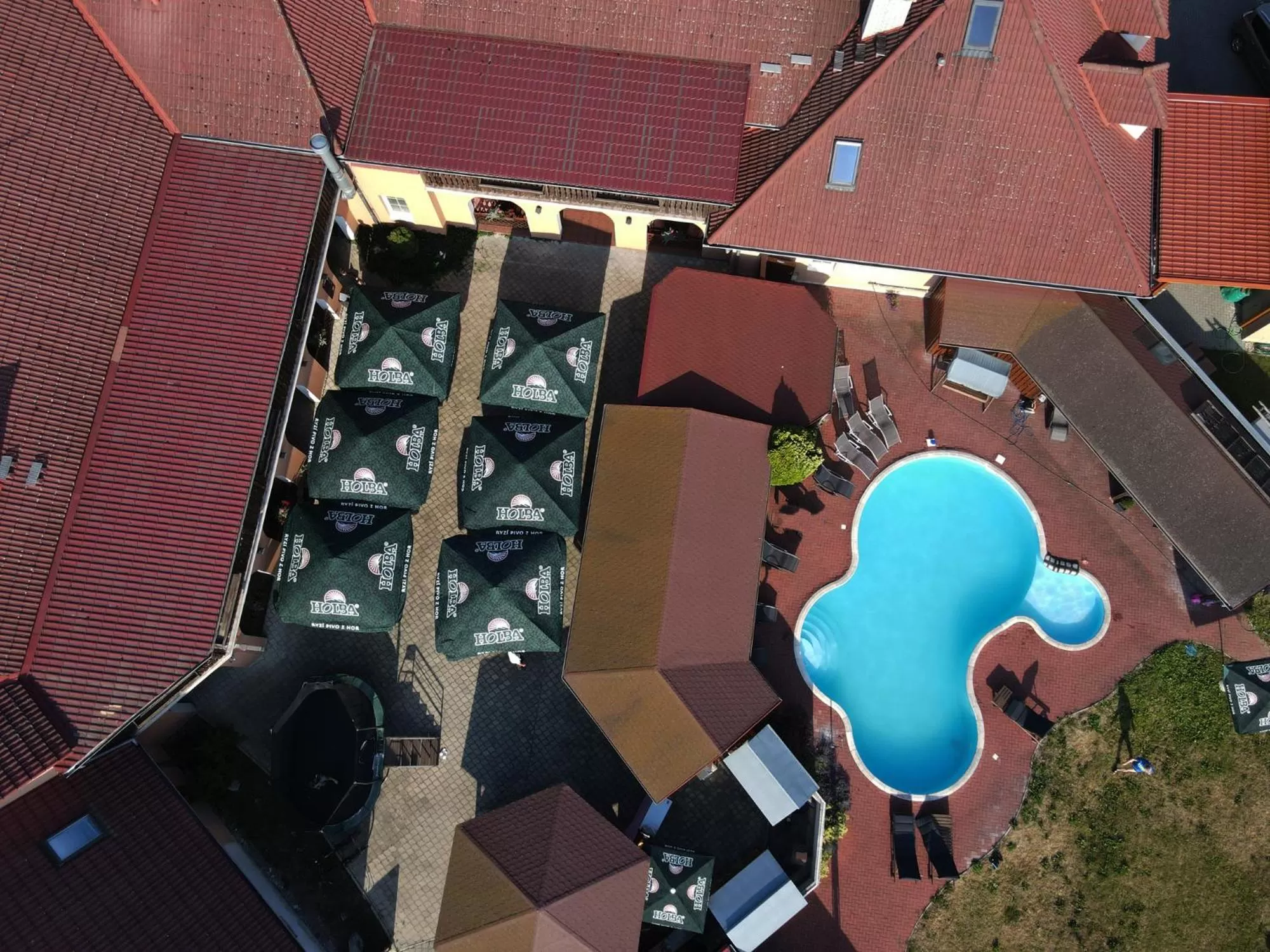 Swimming pool in Hotel Aldo