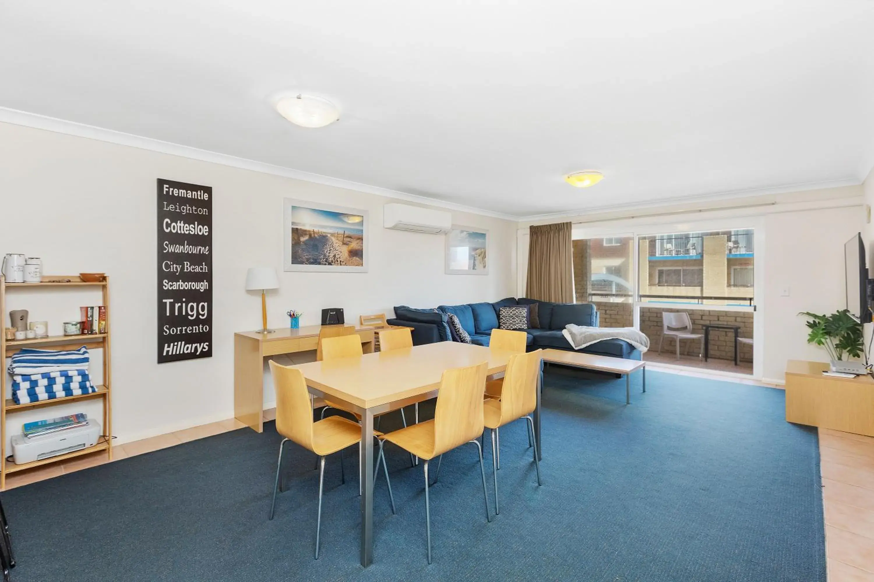 Living room, Dining Area in Nautica Residences Hillarys