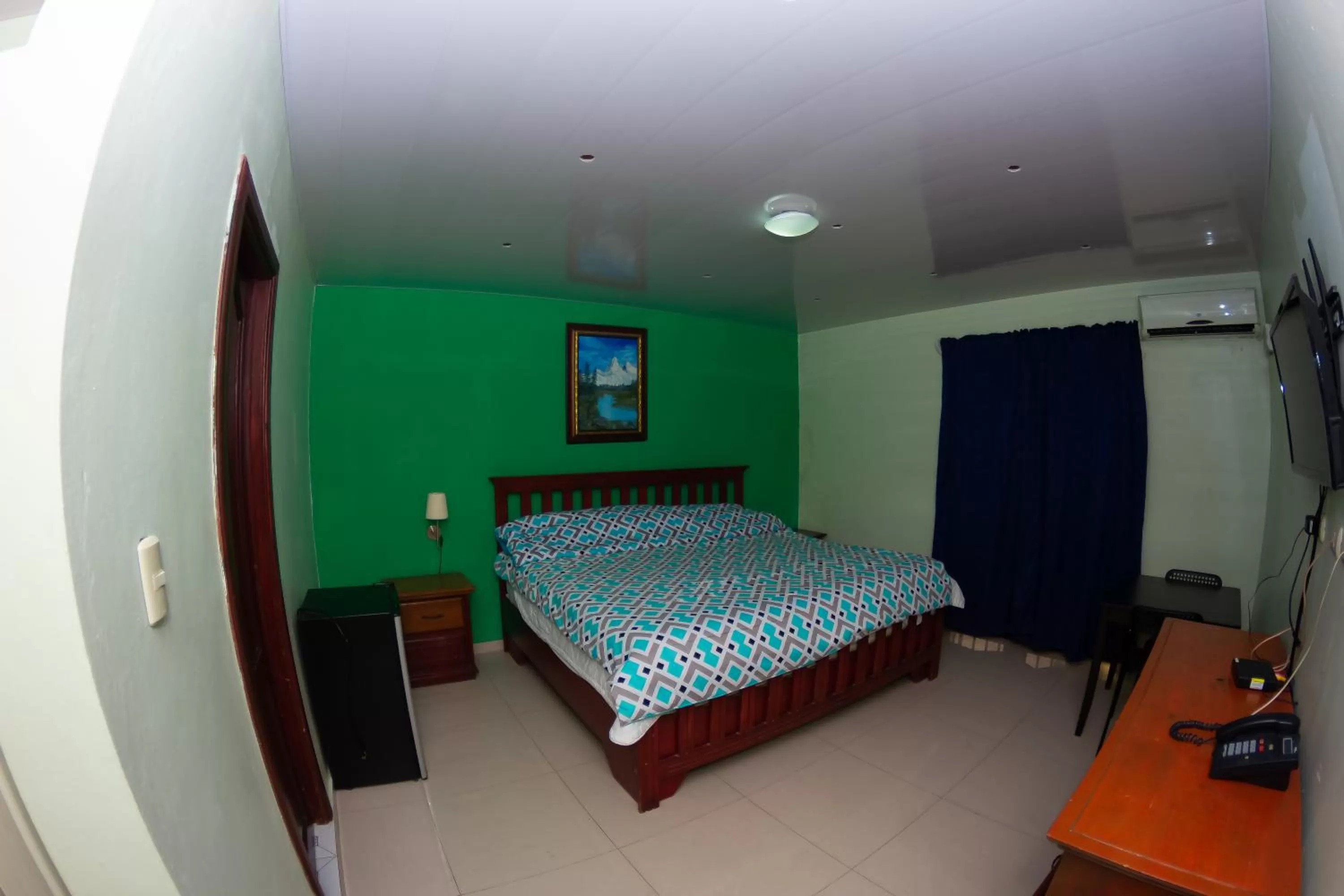 Bed in Hotel Renacer