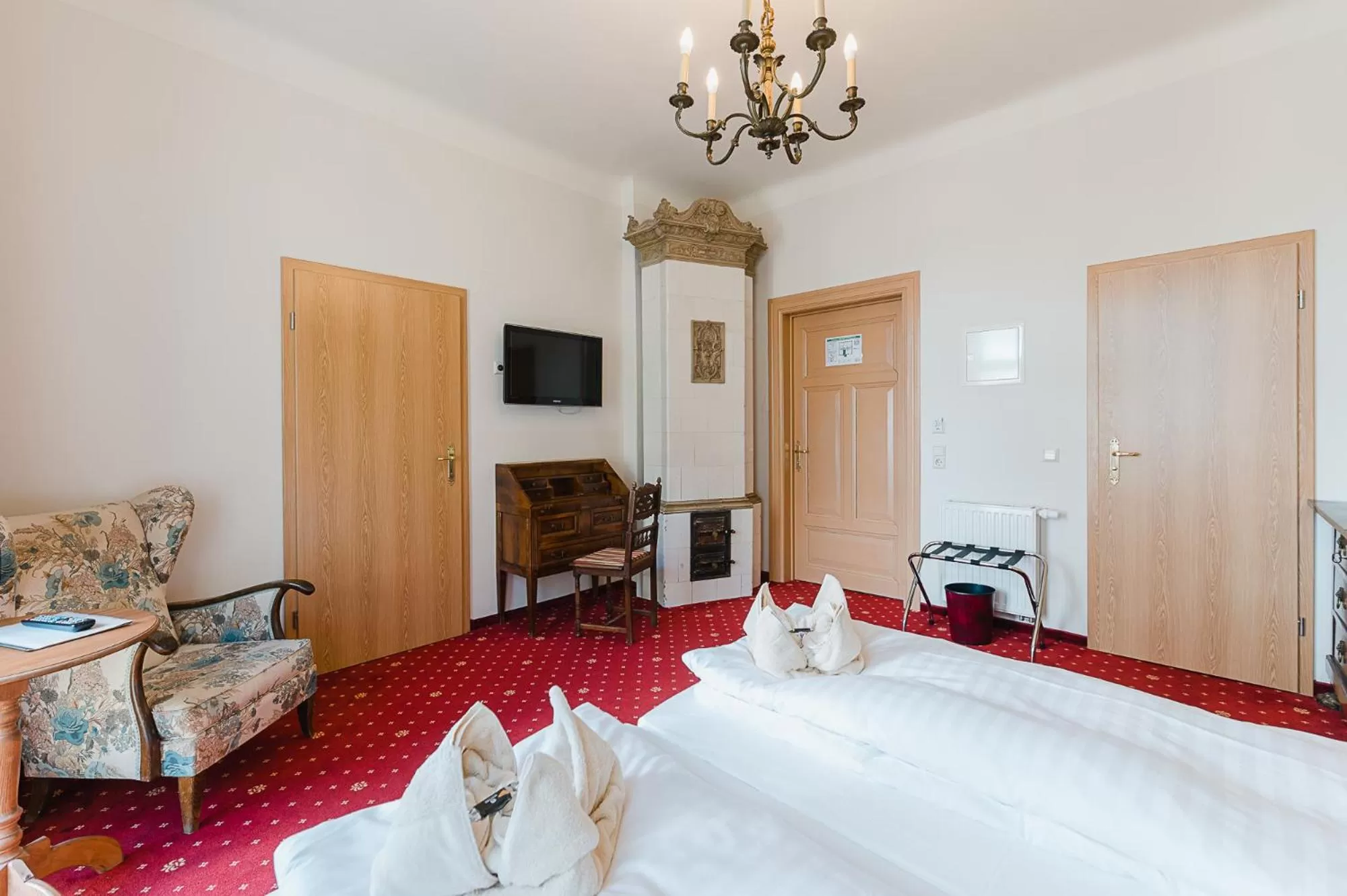 flat iron, Bed in Hotel Alt Görlitz