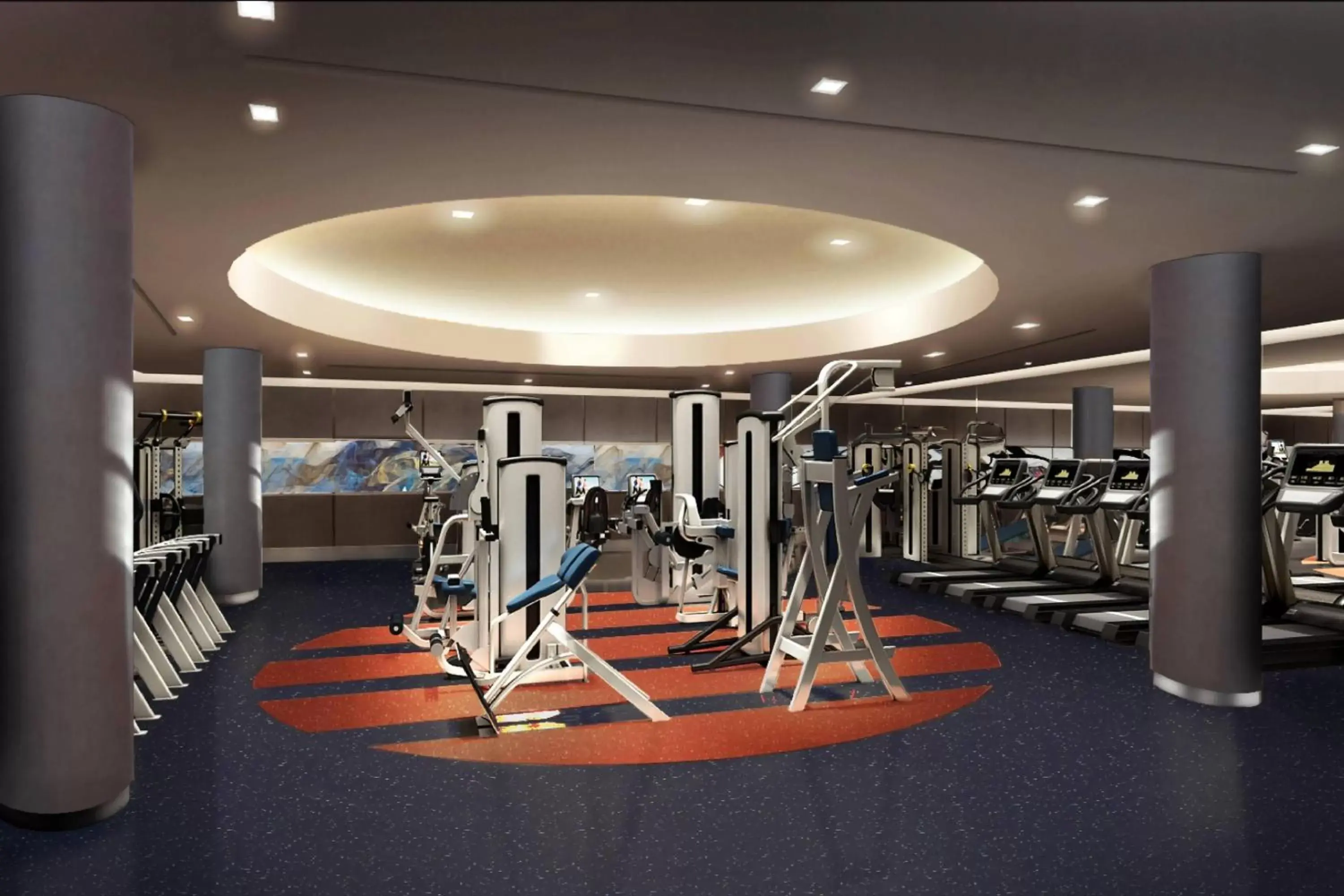 Fitness centre/facilities, Fitness Center/Facilities in Courtyard New York Manhattan/Midtown West