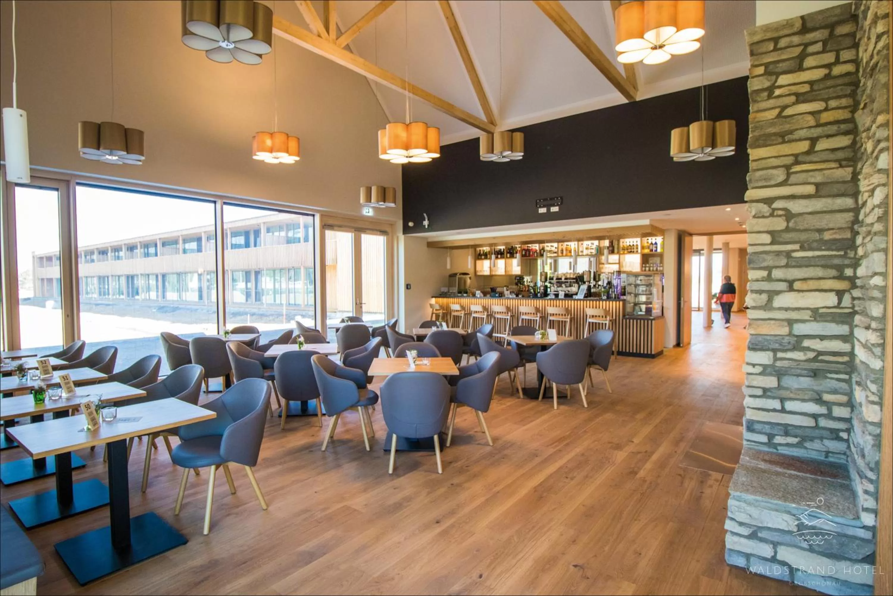 Lounge or bar in Waldstrand-Hotel Großschönau