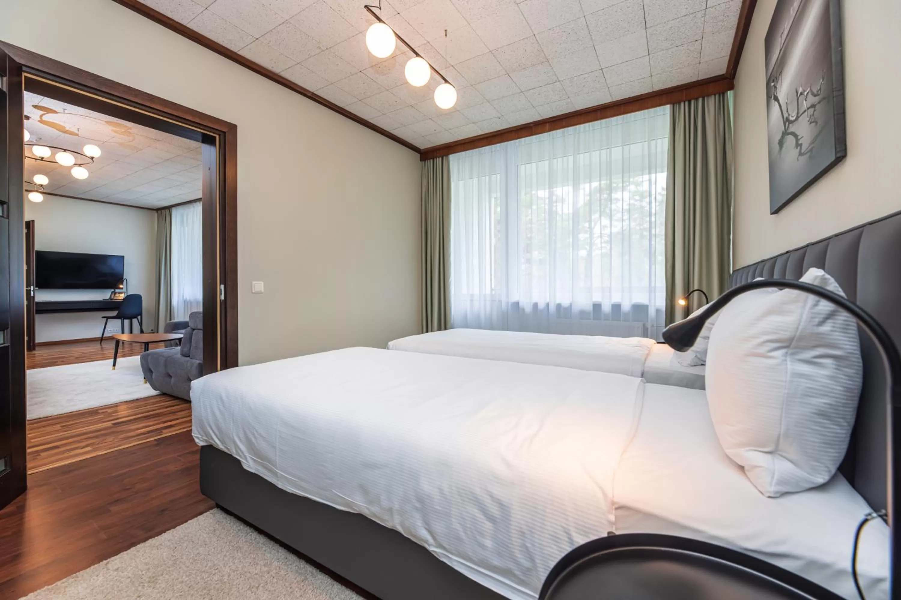 Bedroom, Bed in Žilvinas Hotel