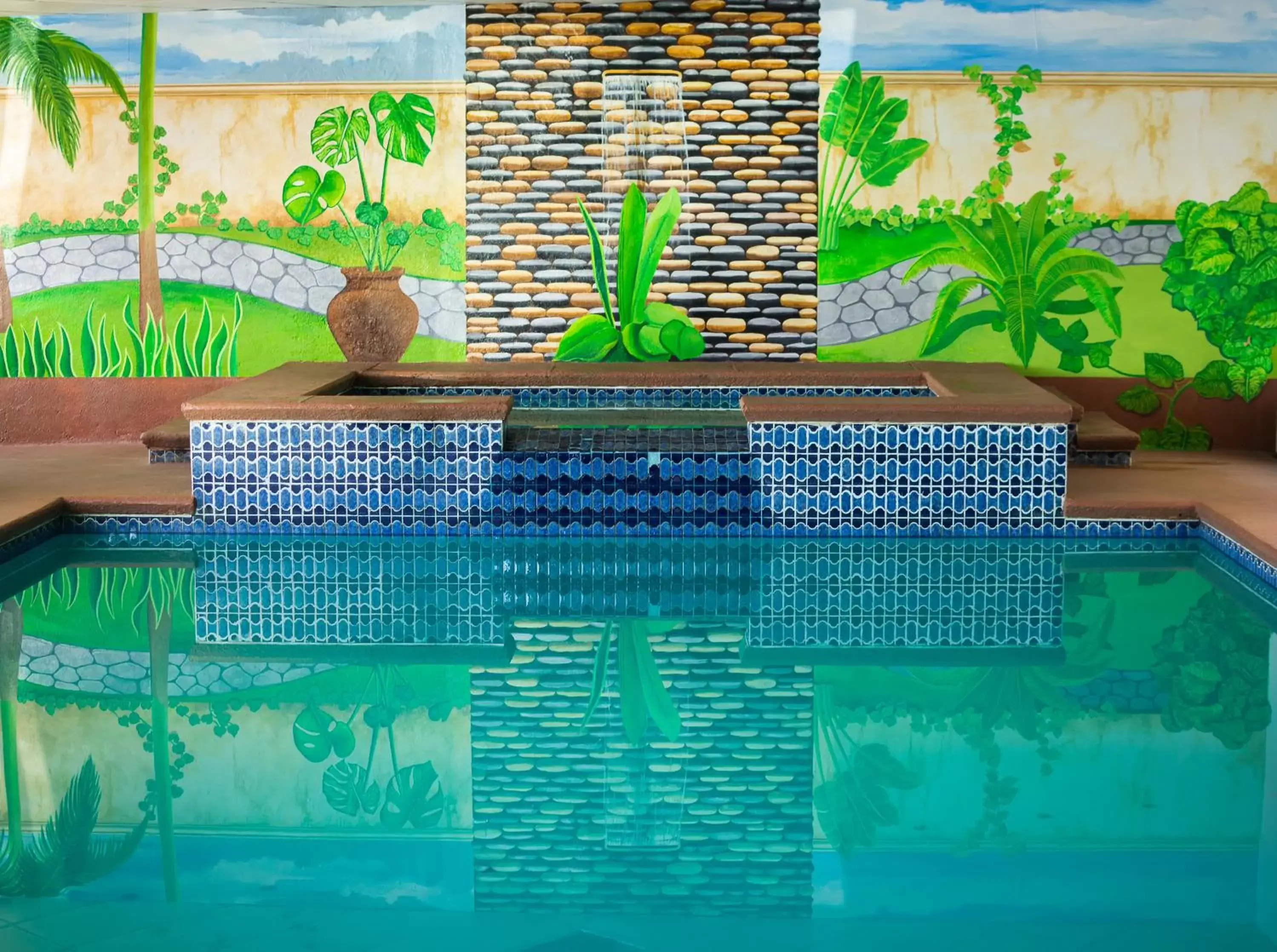 Swimming pool in Hotel María Bonita Consulado Americano