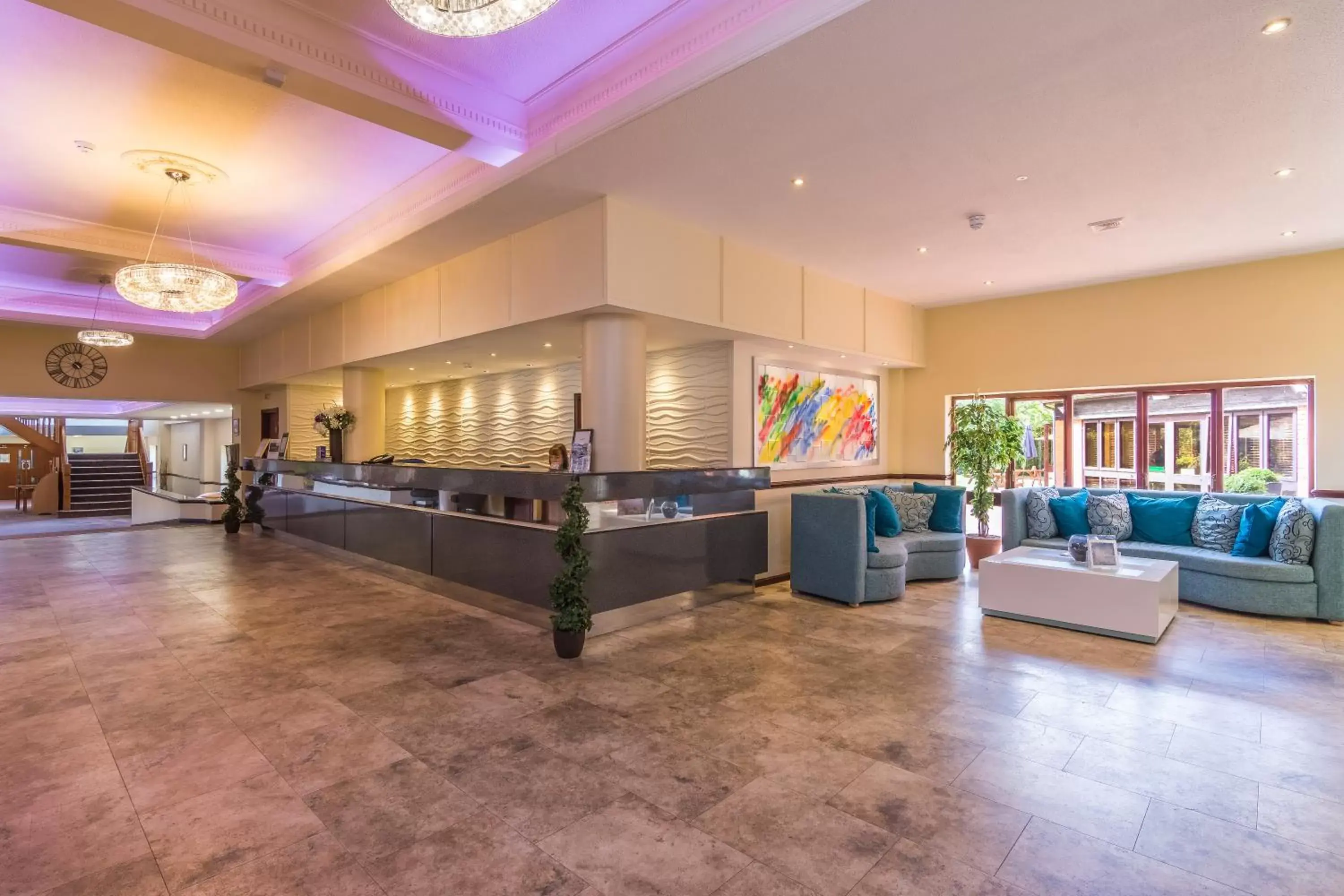 Lobby or reception, Lobby/Reception in Best Western Rockingham Forest Hotel