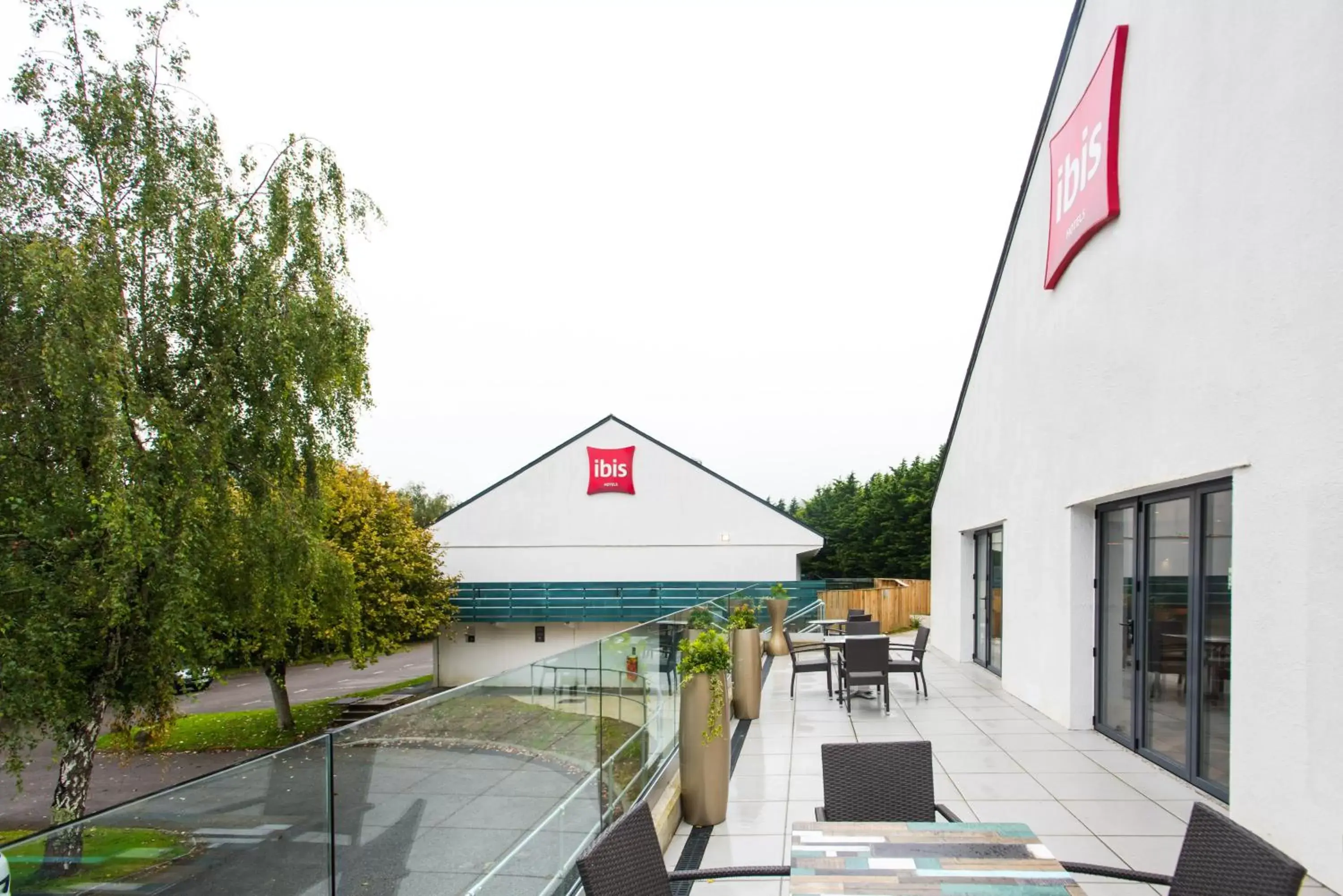 Balcony/Terrace in ibis Plymouth