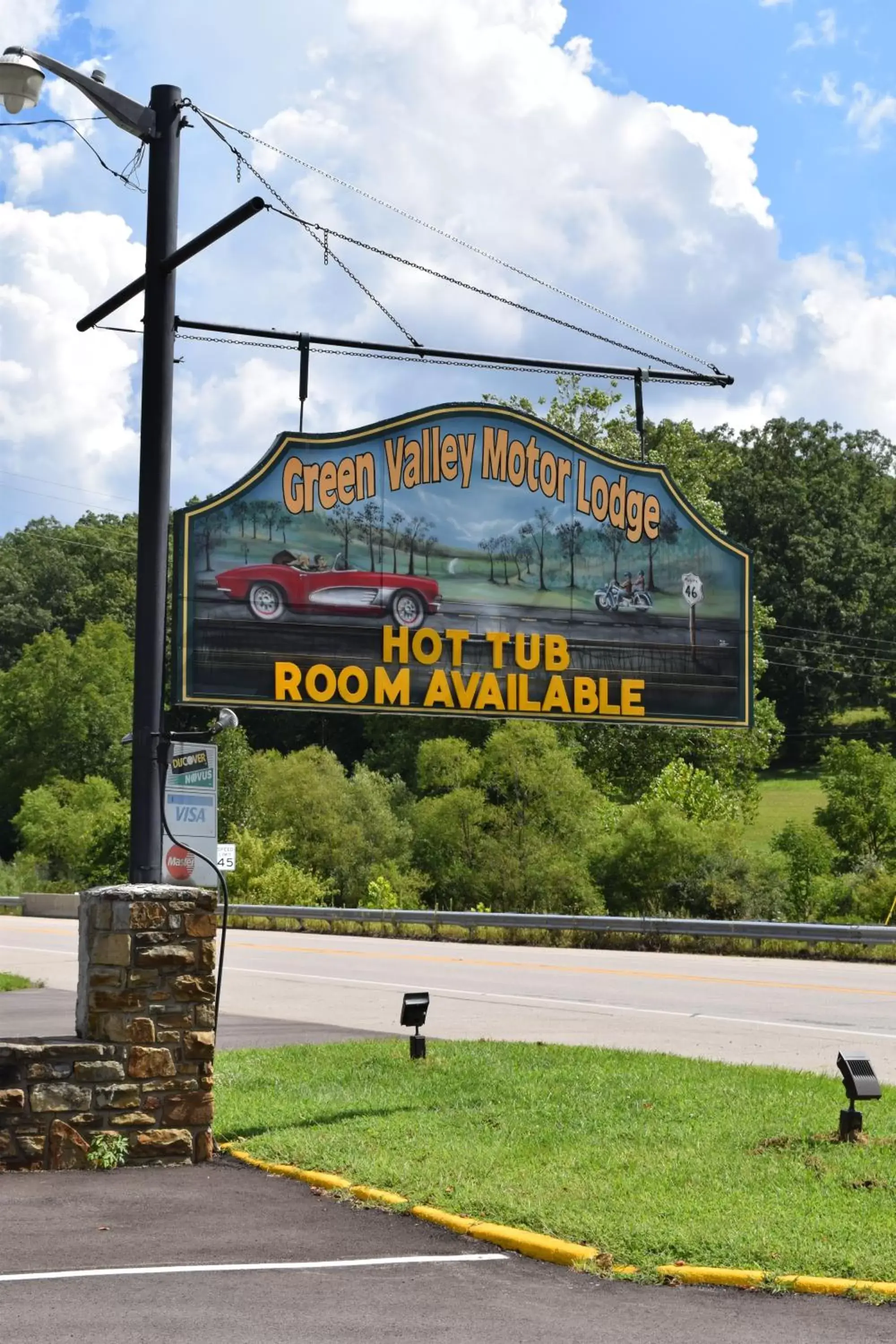 Property logo or sign, Property Building in Green Valley Motor Lodge