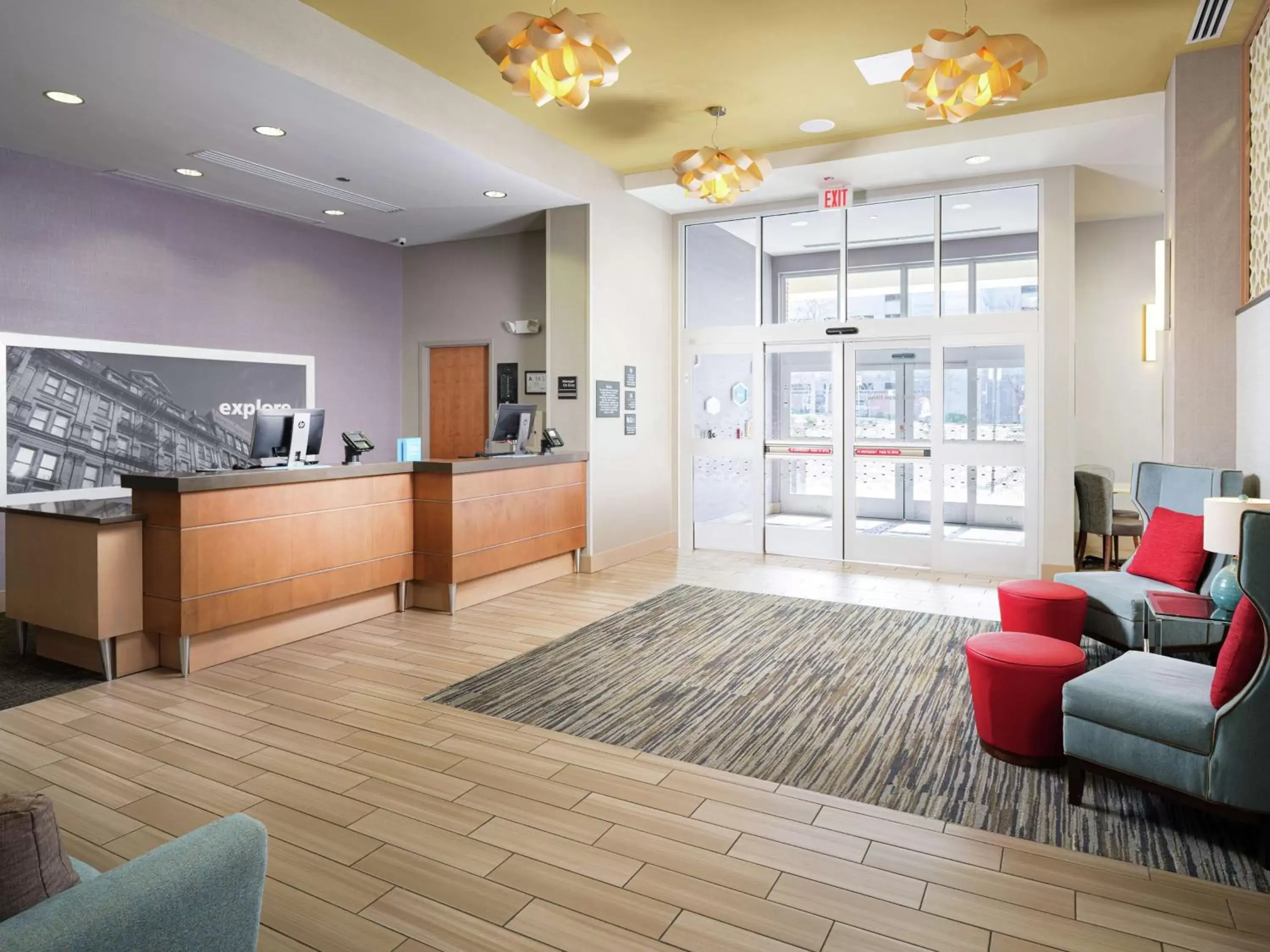 Lobby or reception, Lobby/Reception in Hampton Inn Wilmington Downtown