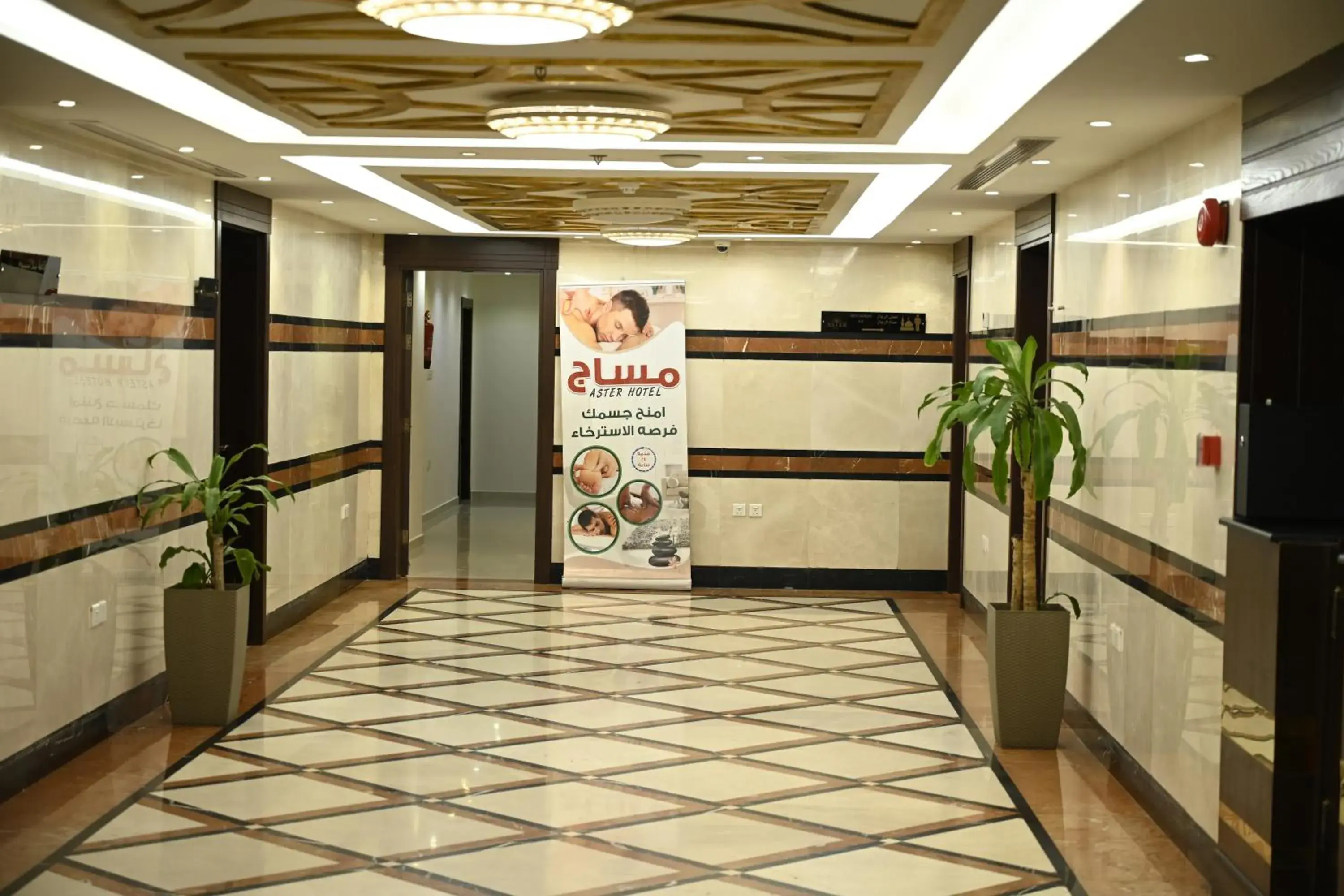 Lobby/Reception in ASTER HOTEL