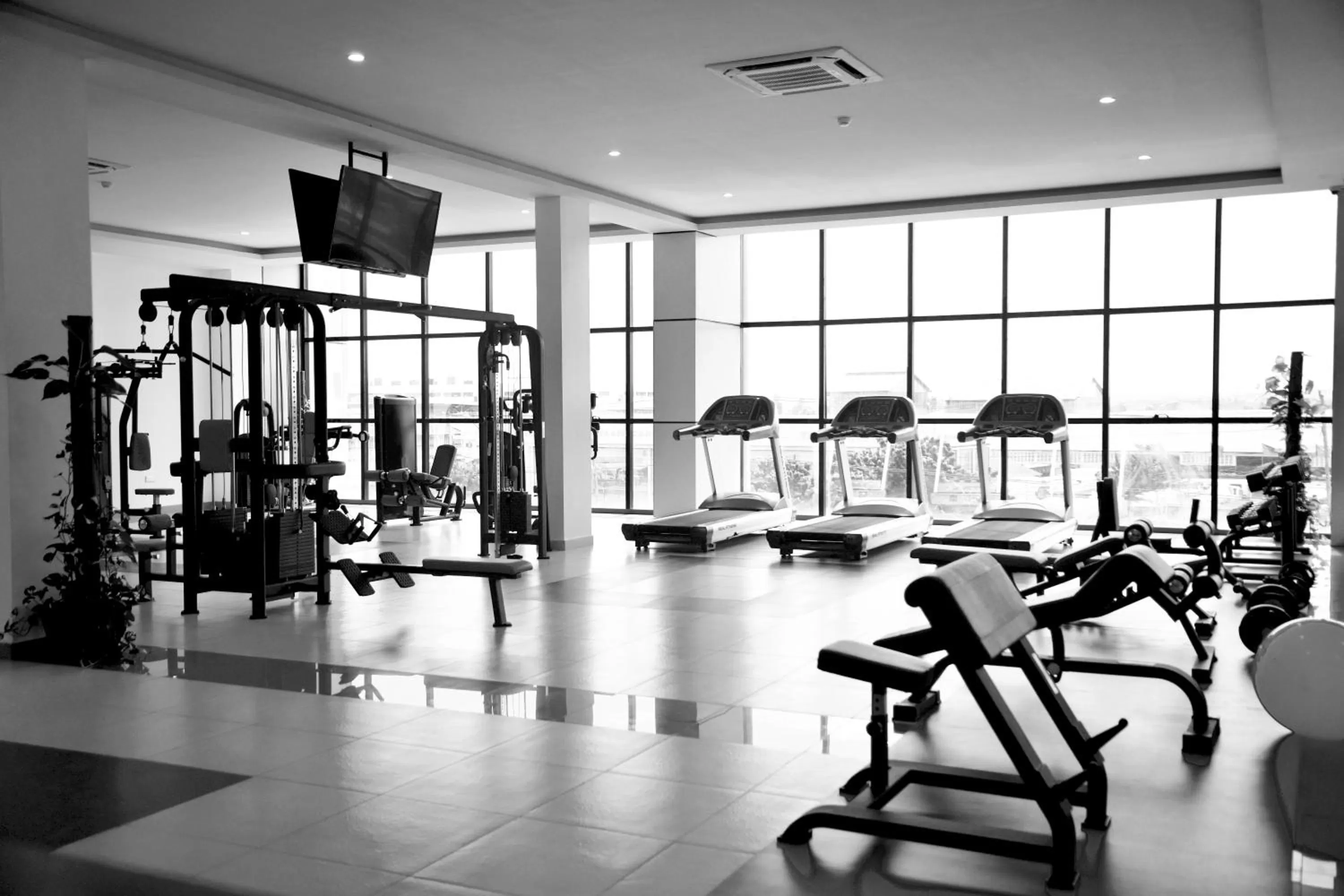 Fitness centre/facilities in Hotel Blue Sapphire