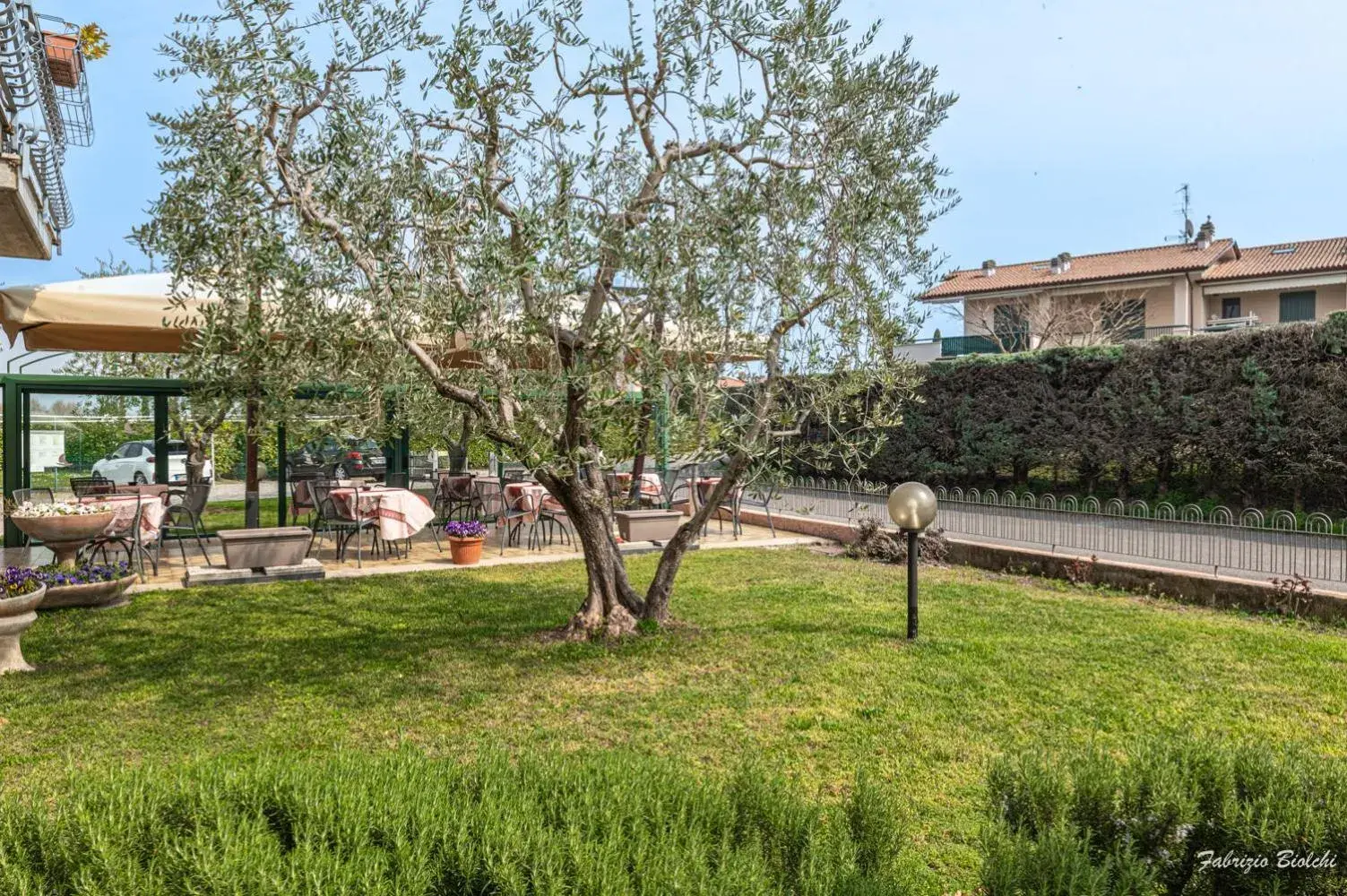 Garden, Property Building in Albergo Bagner