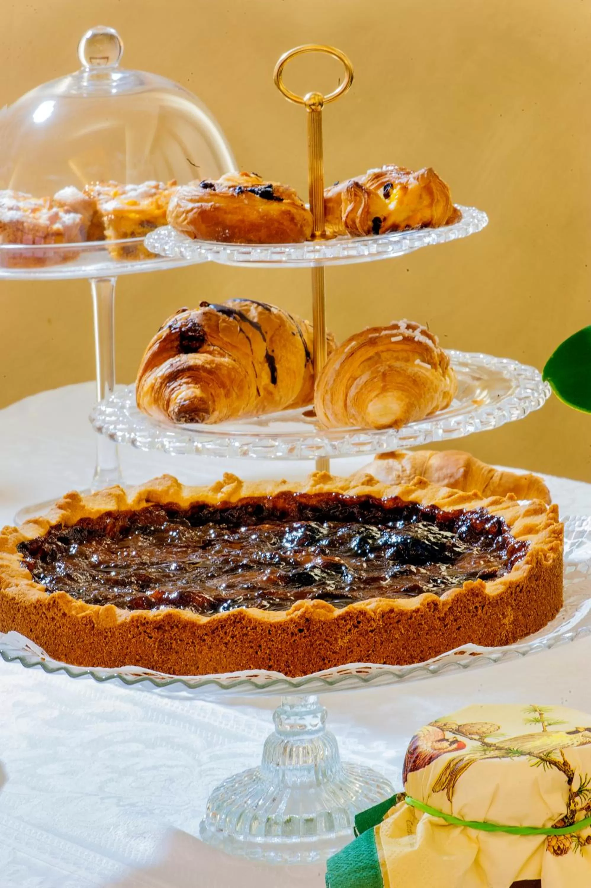 Buffet breakfast in Hotel Ristorante Alla Vittoria