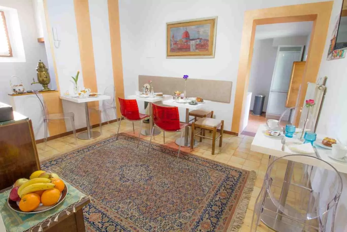 Communal lounge/ TV room in B&B PALAZZI