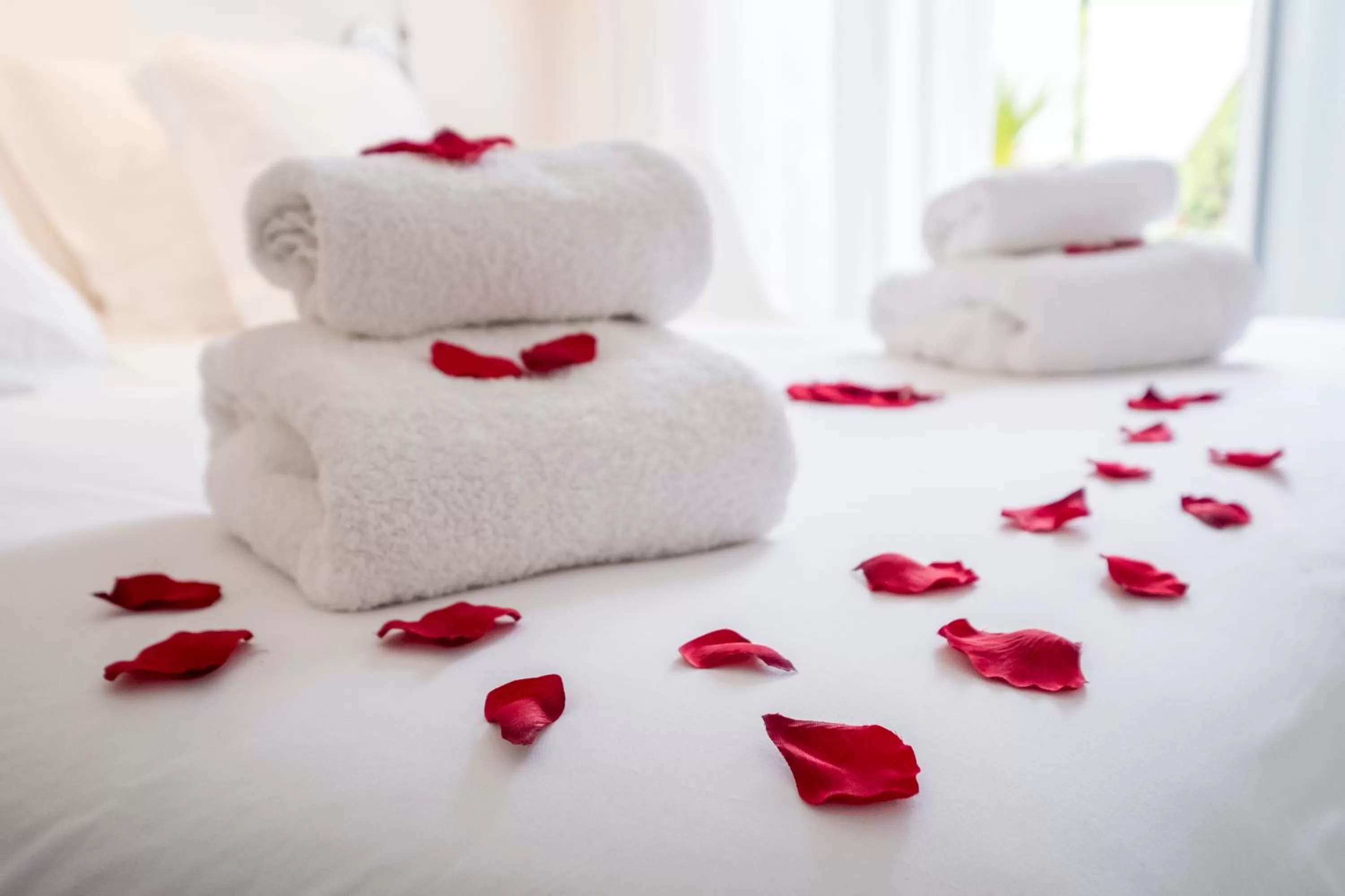 Decorative detail, Bed in Hotel Abril 37