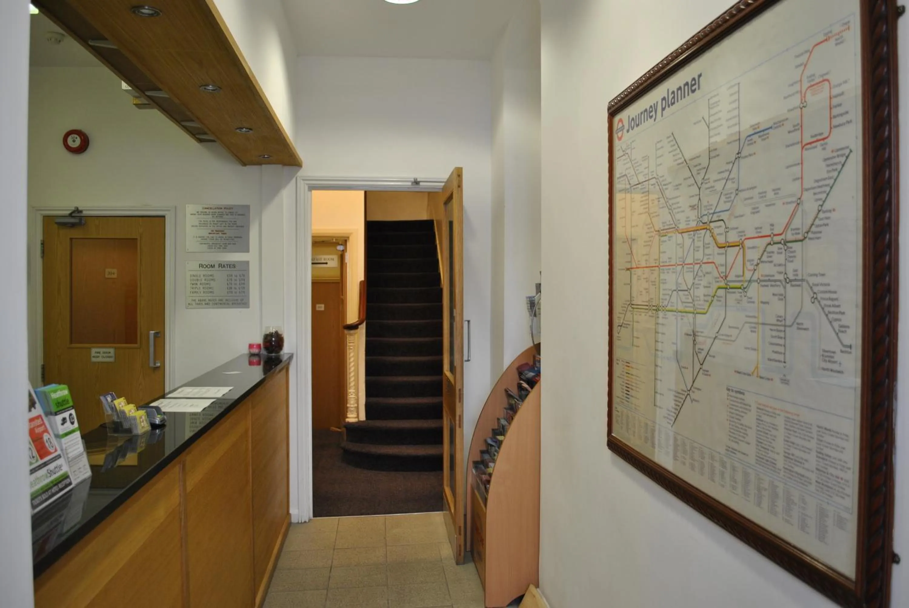 Lobby or reception in Carlton Hotel