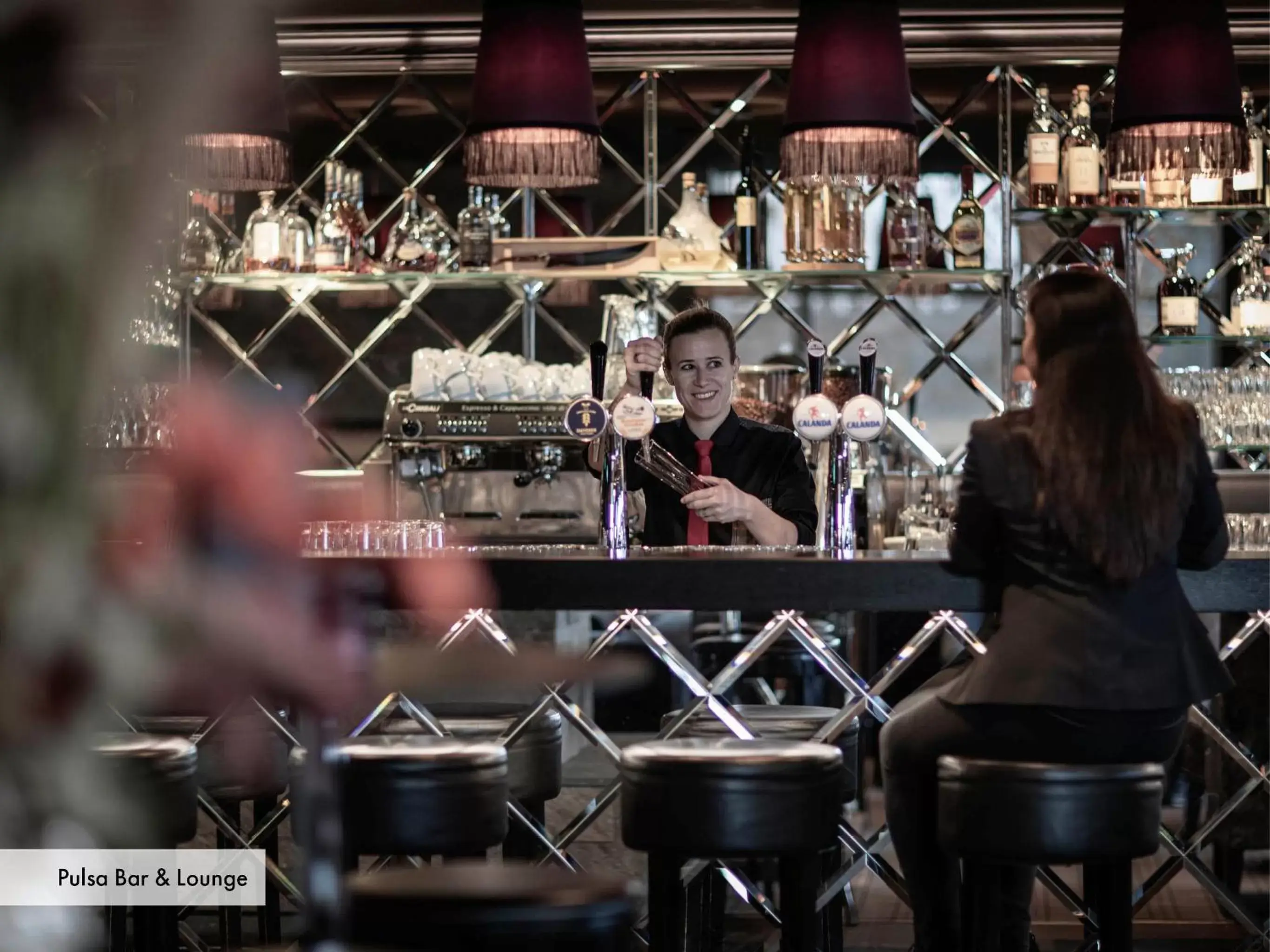 Lounge or bar in Grischa - Das Hotel Davos Lounge or bar in Grischa - Das Hotel Davos