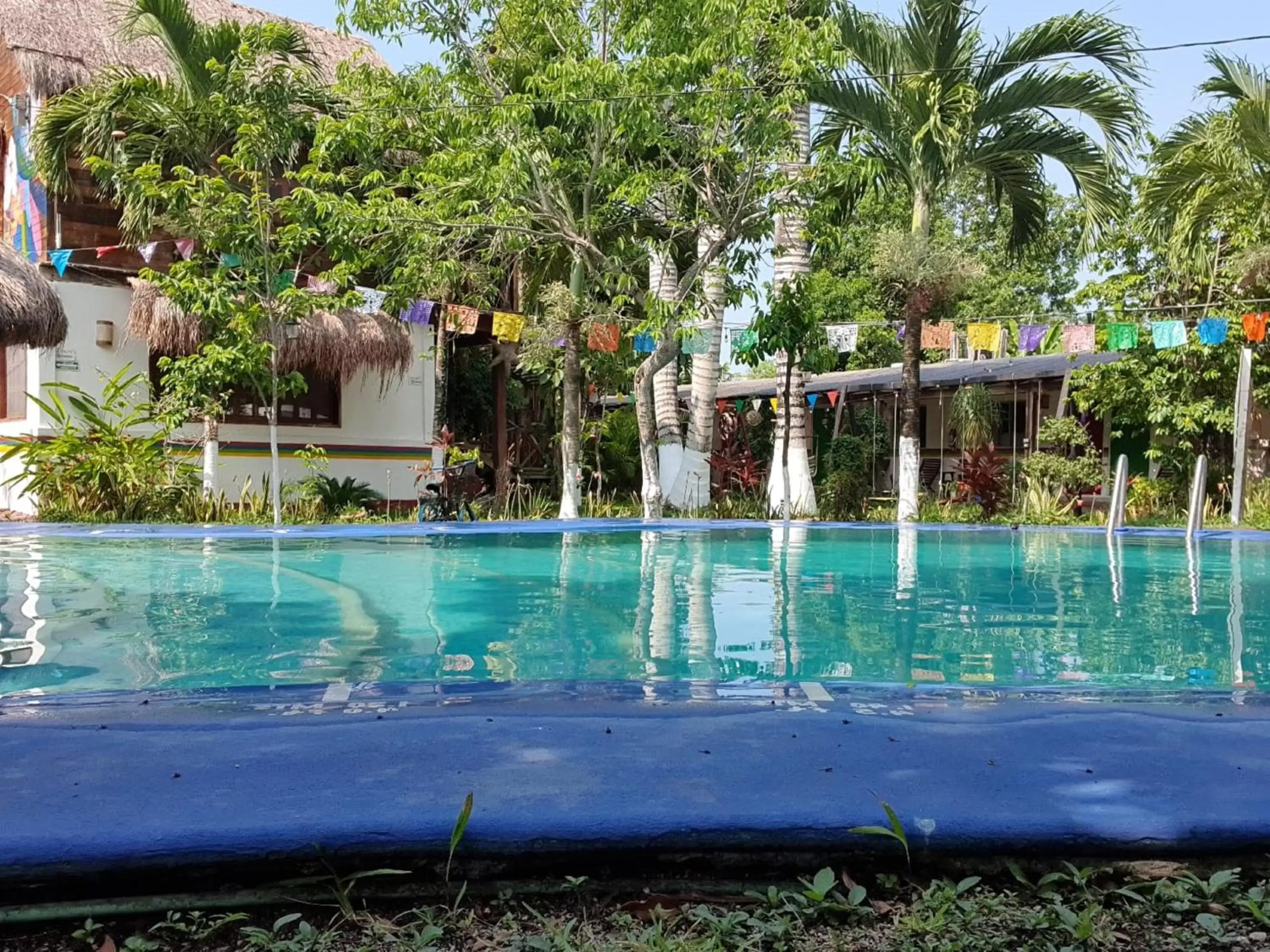 Swimming Pool in Cabañas Colibrí