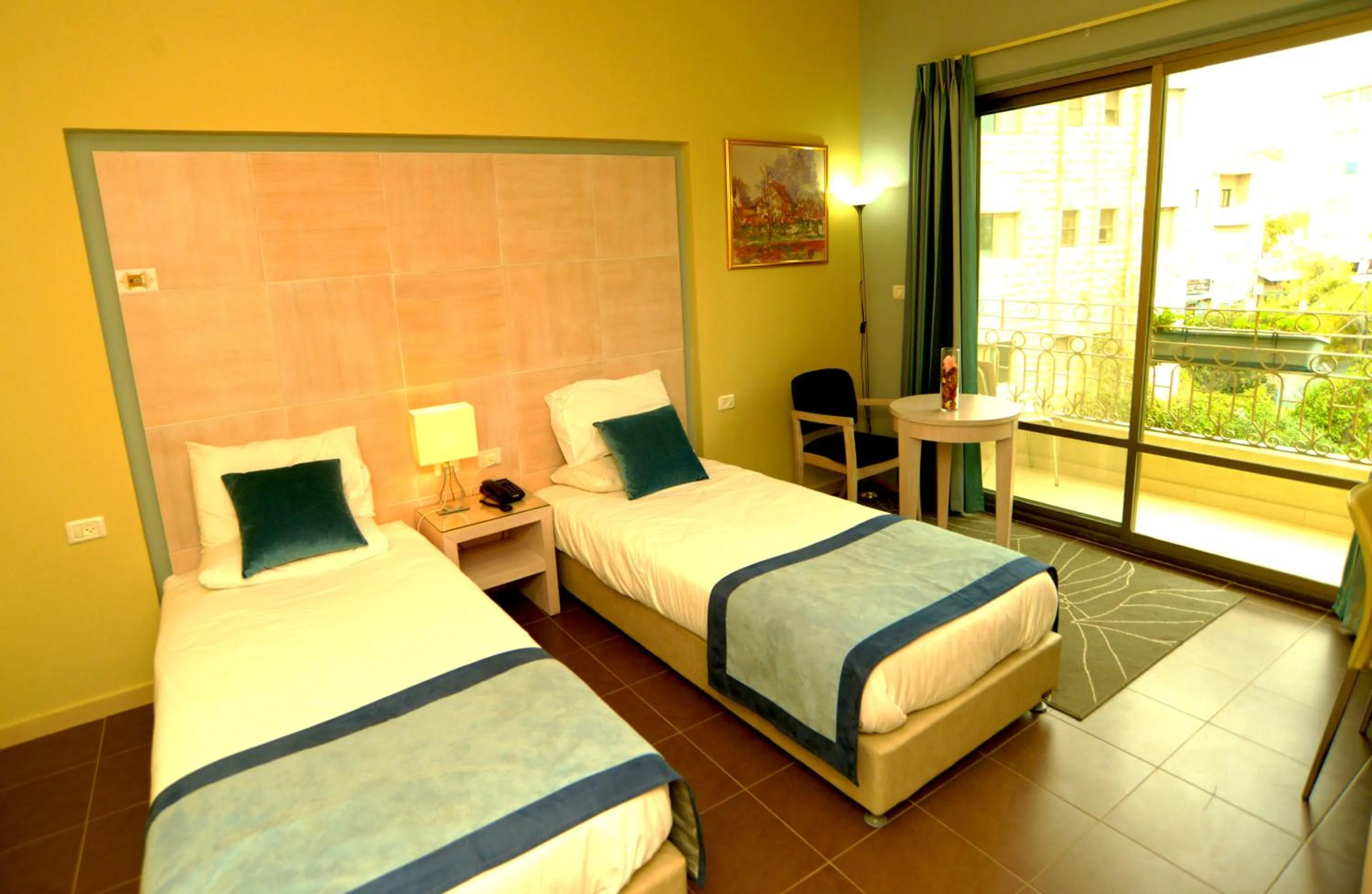 Photo of the whole room, Bed in Holy Land Hotel