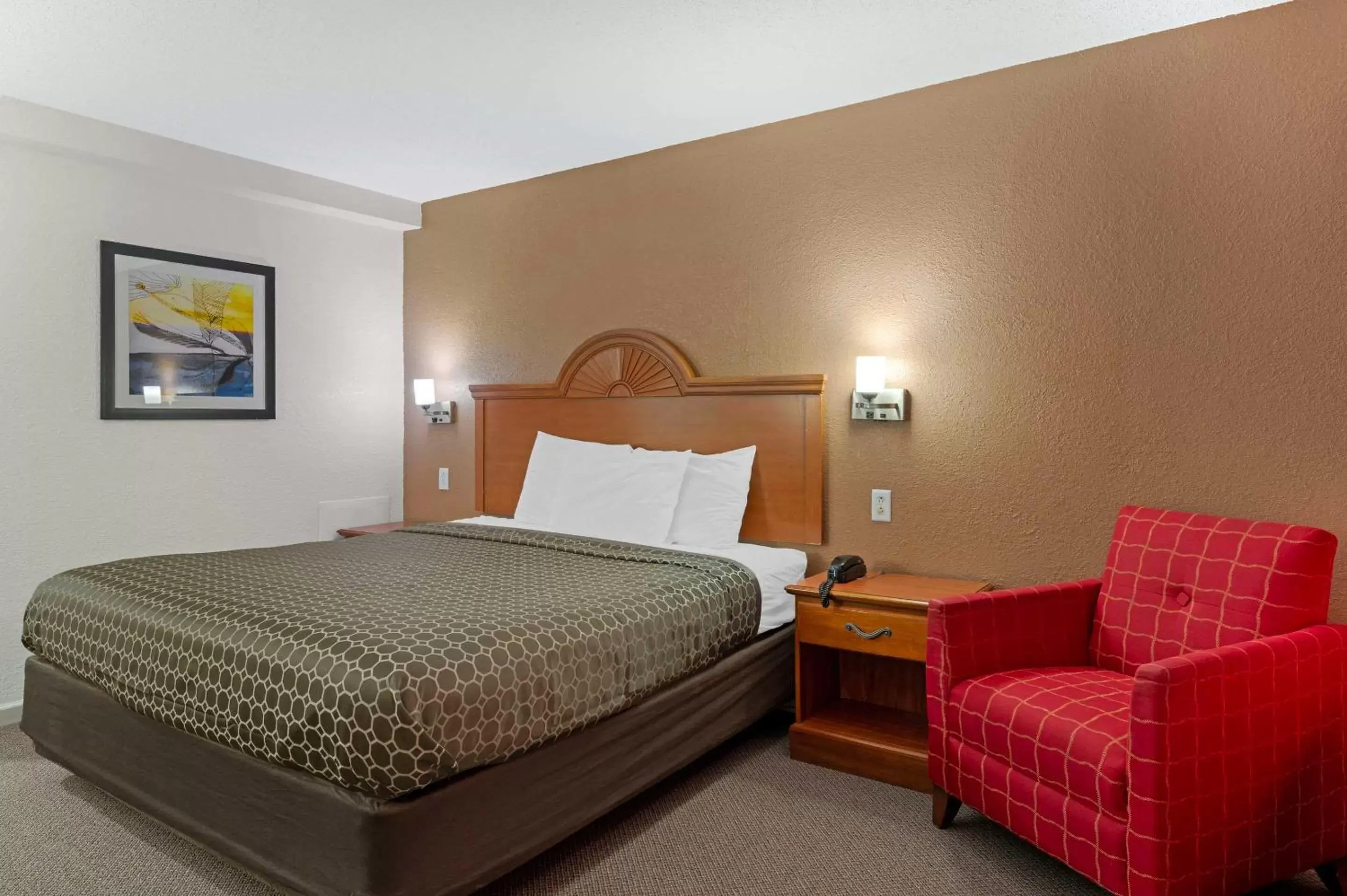 Bedroom, Bed in Rodeway Inn Terre Haute