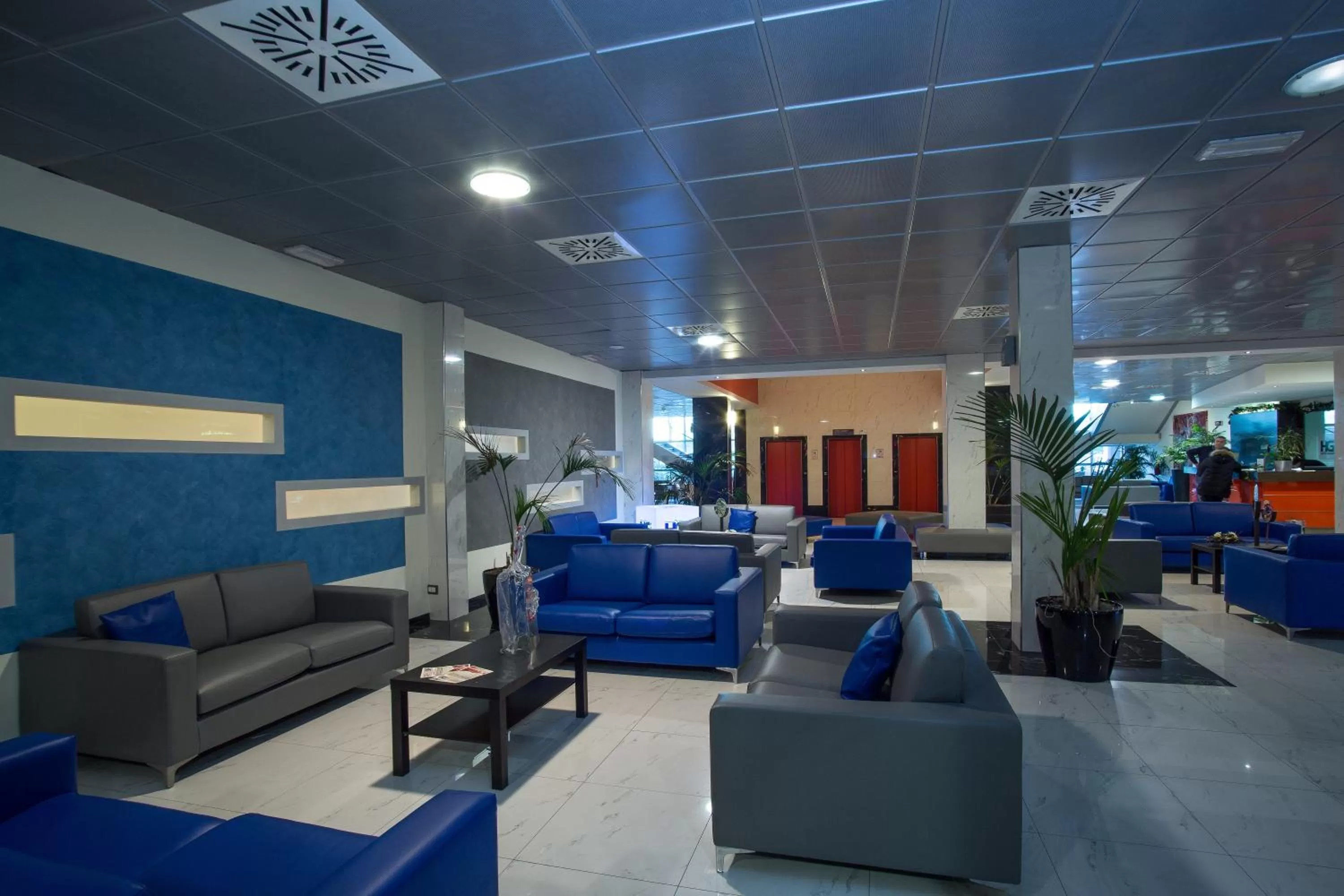 Decorative detail in Hotel Galilei