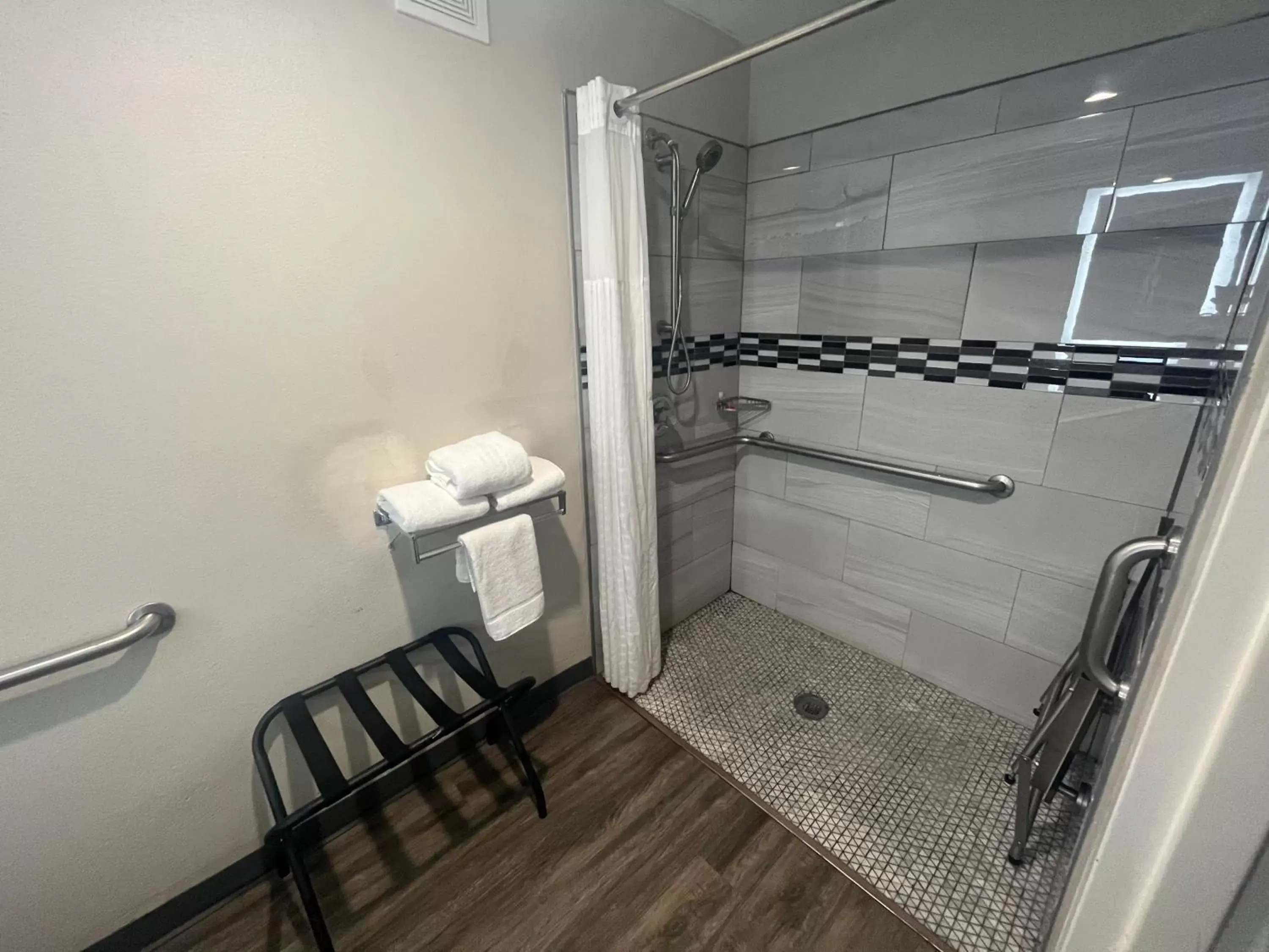 Shower, Bathroom in Econo Lodge Inn & Suites Nashville SE Murfreesboro - MTSU