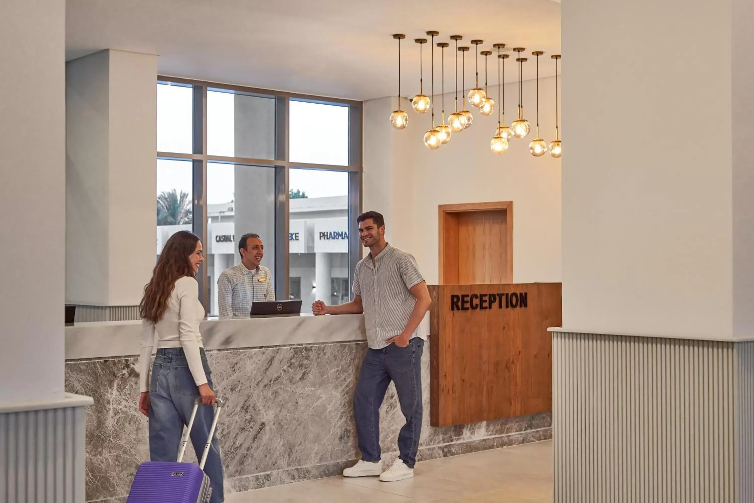 Lobby or reception in Three Corners Sunny Beach Resort Lobby or reception in Three Corners Sunny Beach Resort