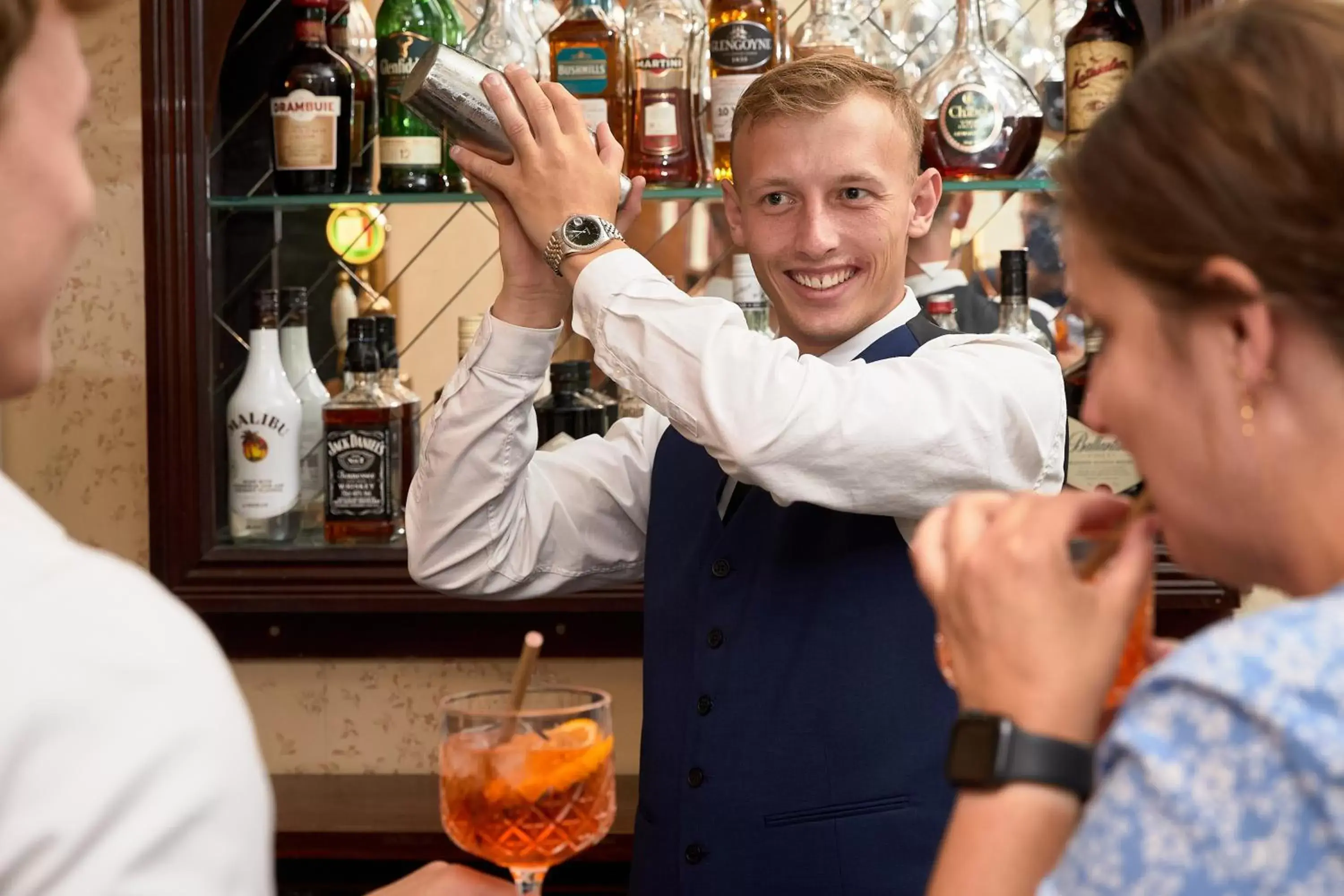 Lounge or bar in Hotel Kirstine Lounge or bar in Hotel Kirstine