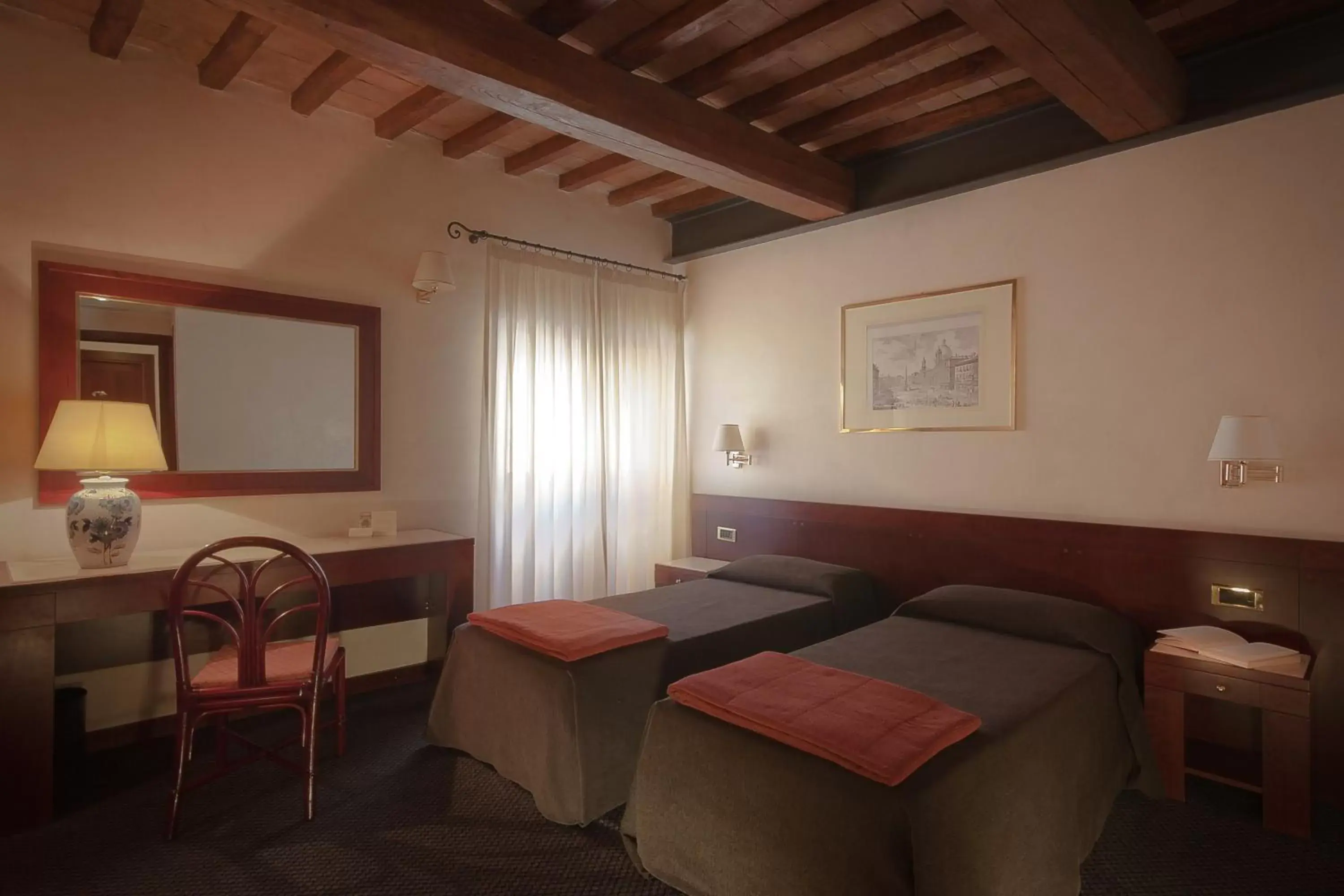 Bed in Hotel Accademia